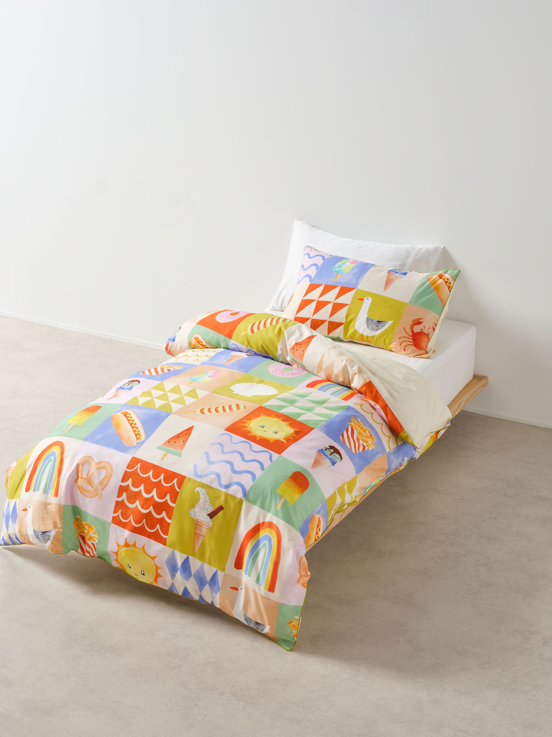 Ice Cream Sundays Quilt Cover Set
