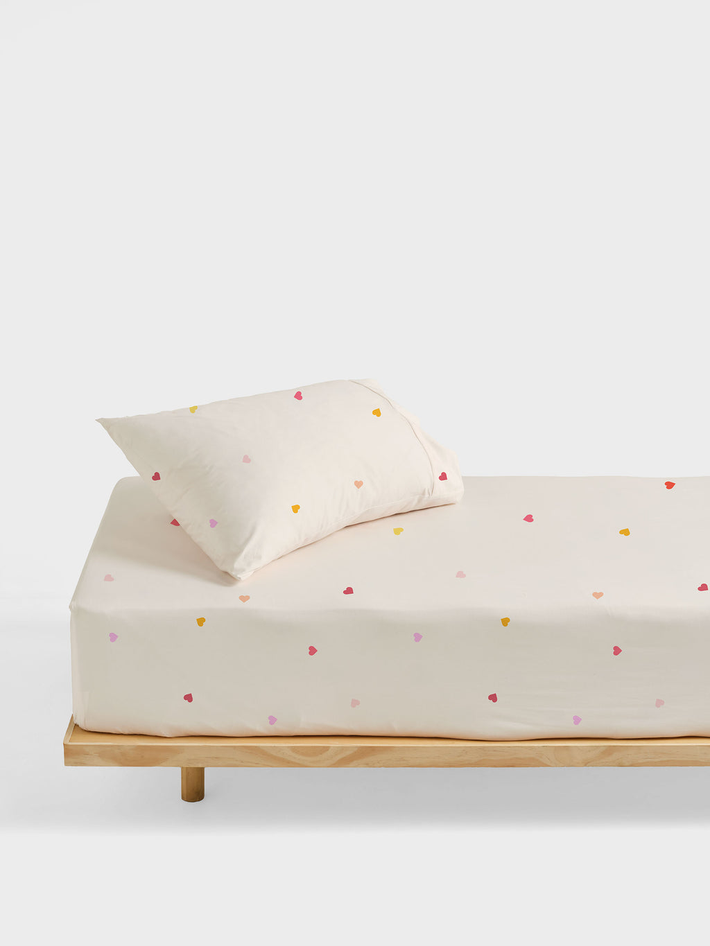 Little Love Fitted Sheet + Pillowcase Set