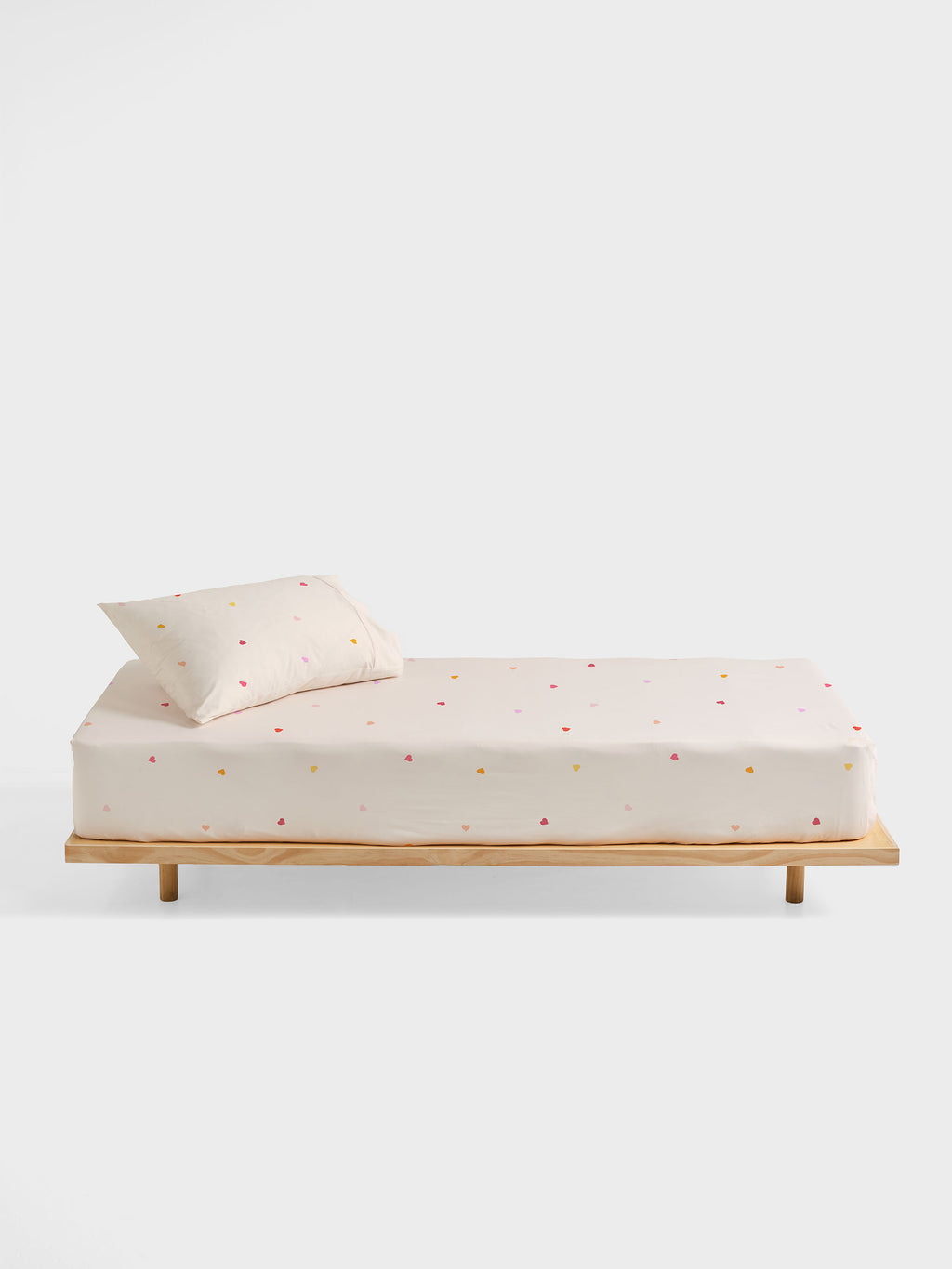 Little Love Fitted Sheet + Pillowcase Set
