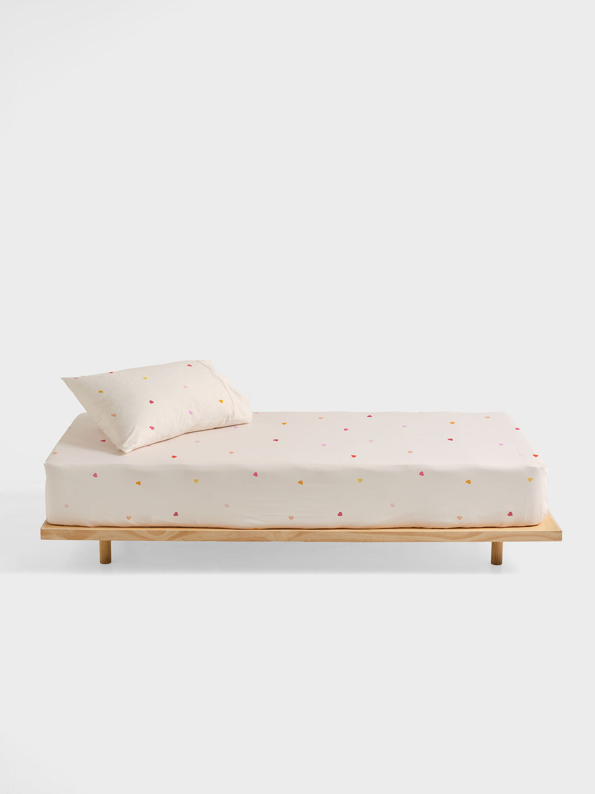 Little Love Fitted Sheet + Pillowcase Set