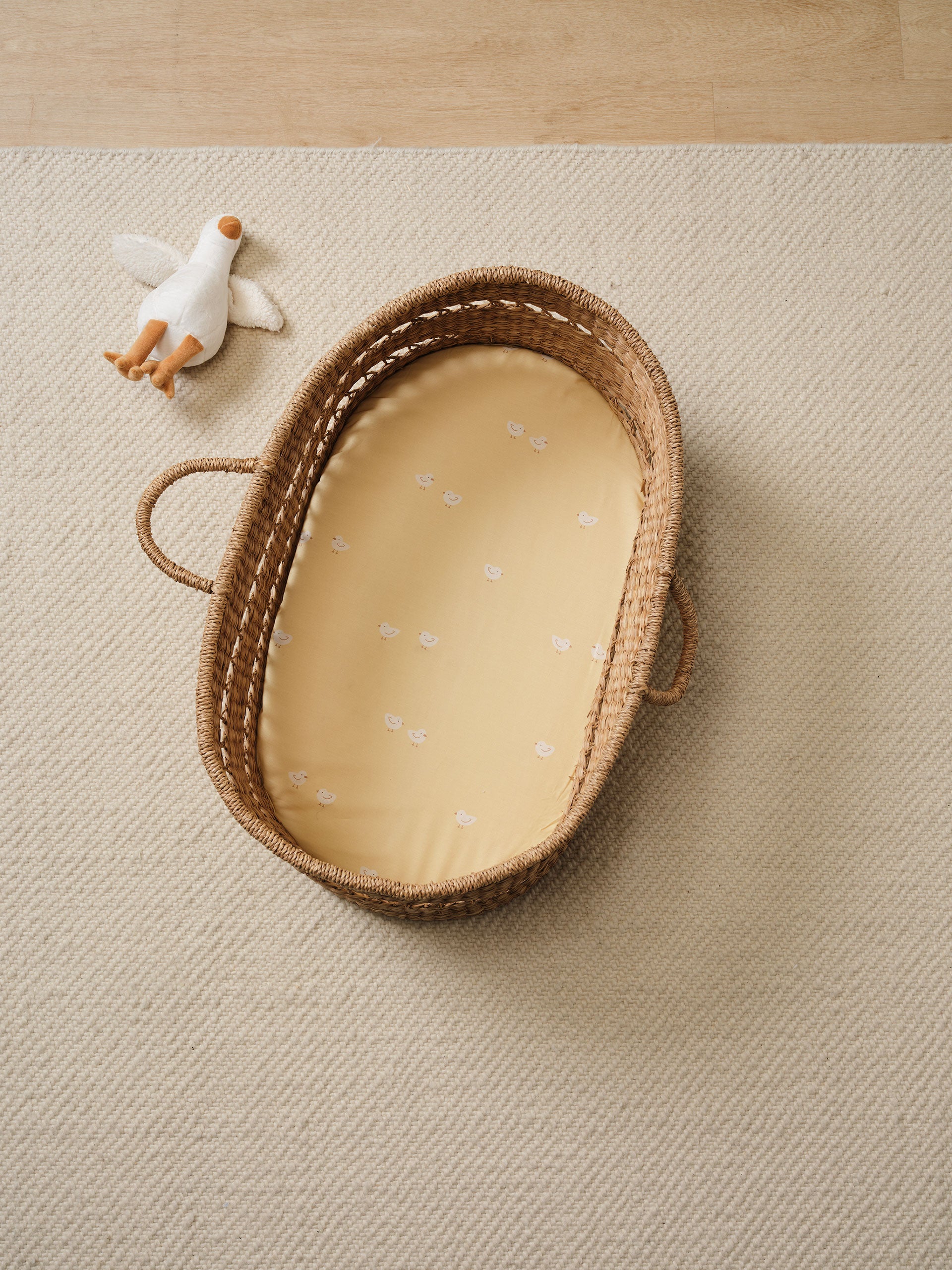 Mini Farm 2-Piece Bassinet Fitted Sheet Set