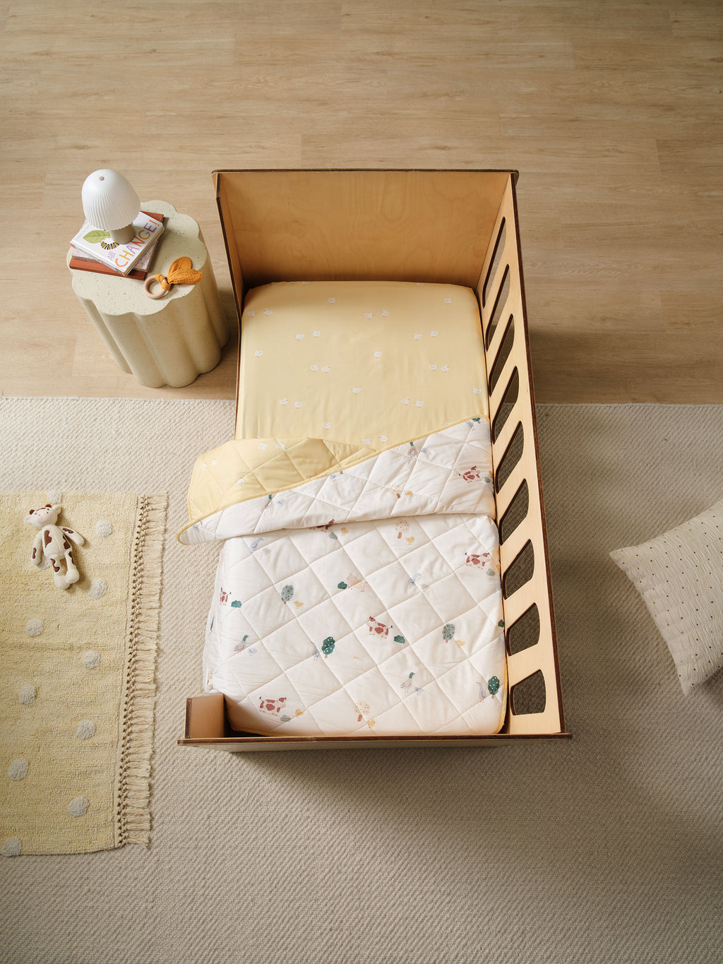 Mini Farm Cot Coverlet