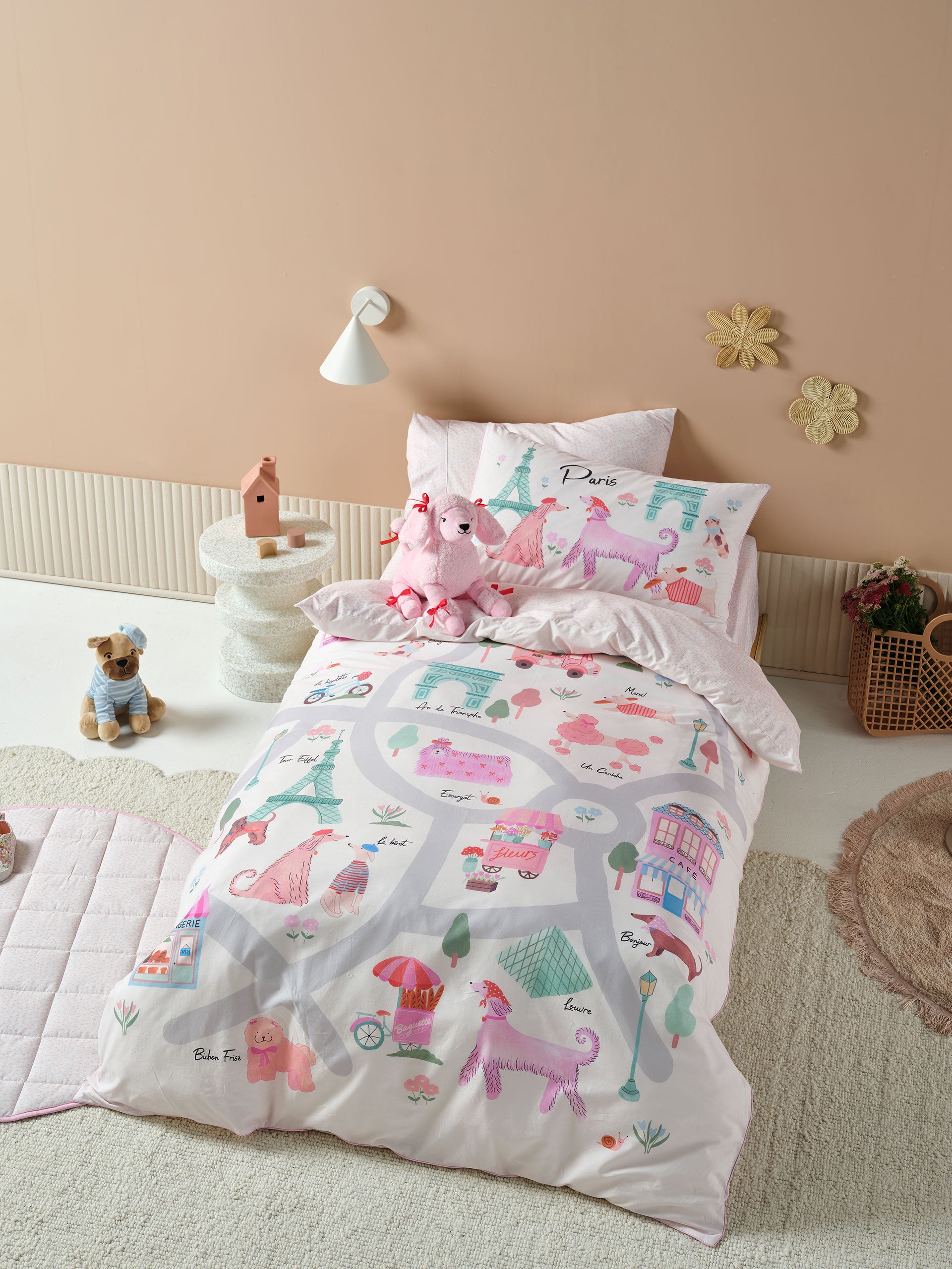 Petite Paris Quilt Cover Set