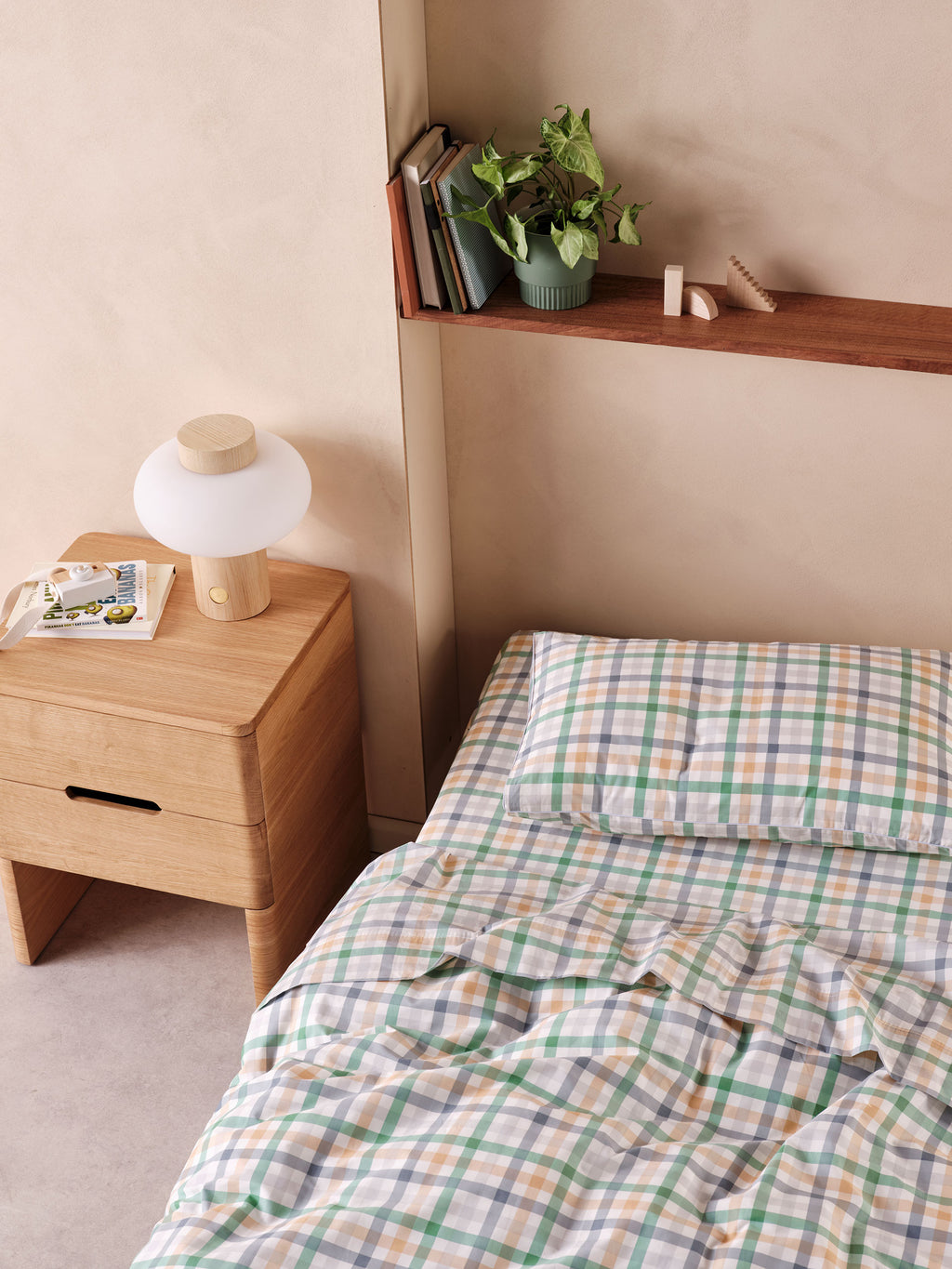 Playground Green Quilt Cover Set