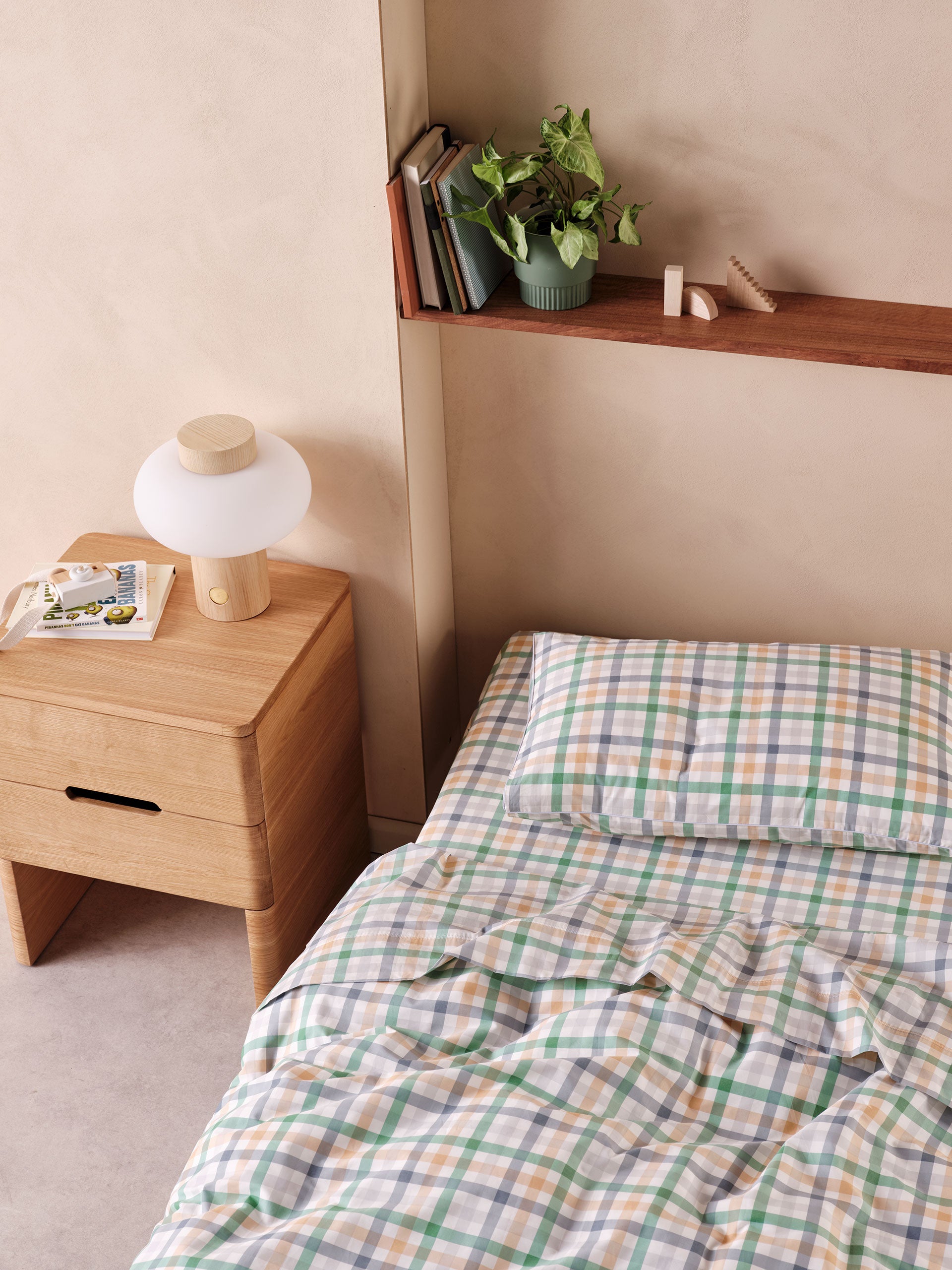 Playground Green Quilt Cover Set