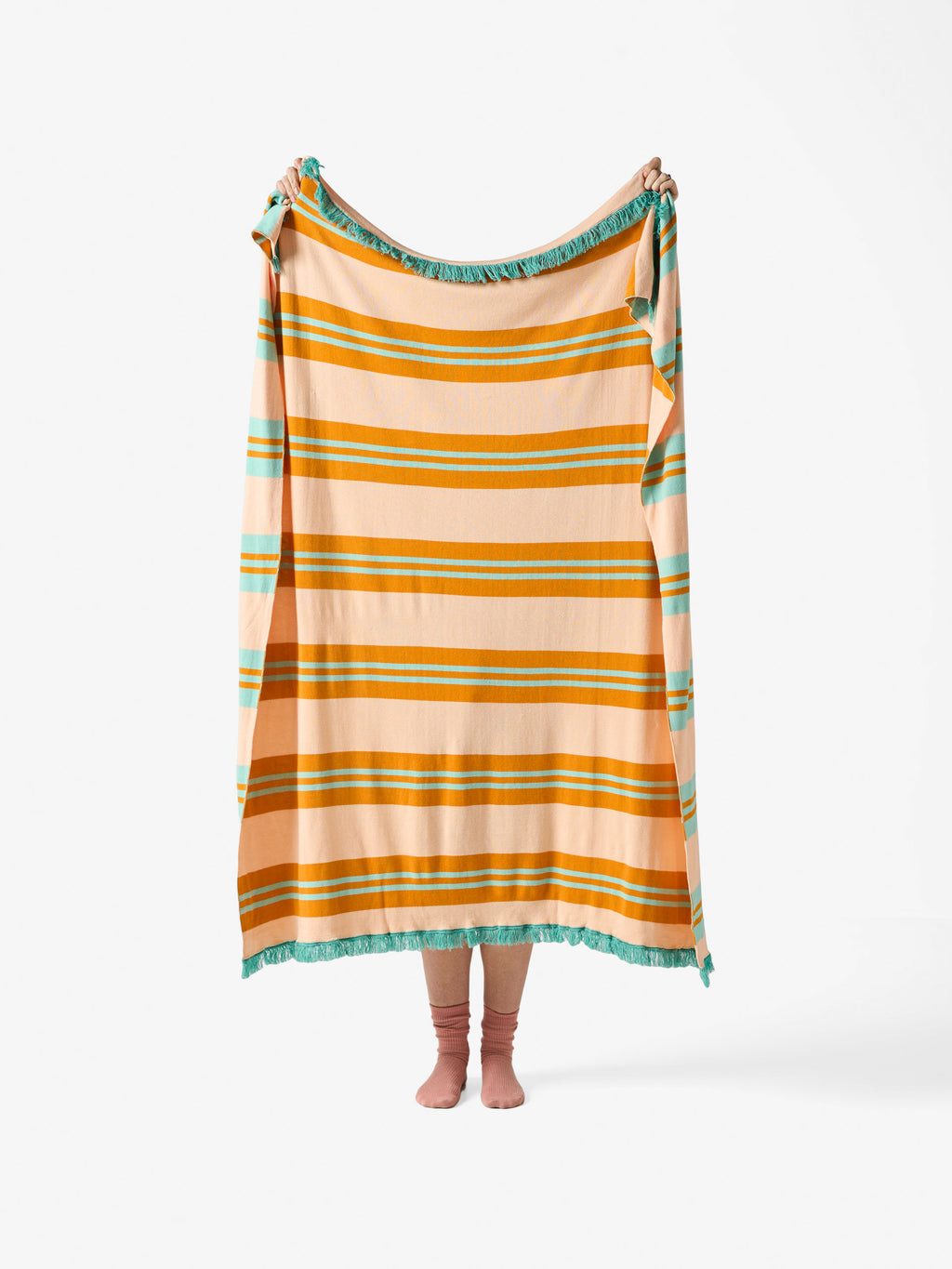 Raya Tangerine Blanket