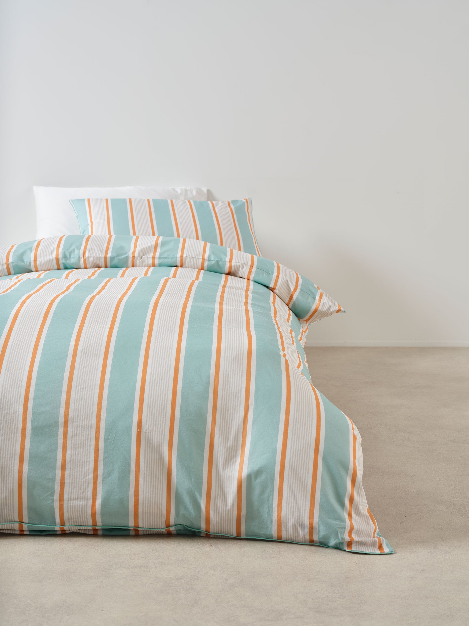 Sailor Stripe Blue Quilt Cover Set