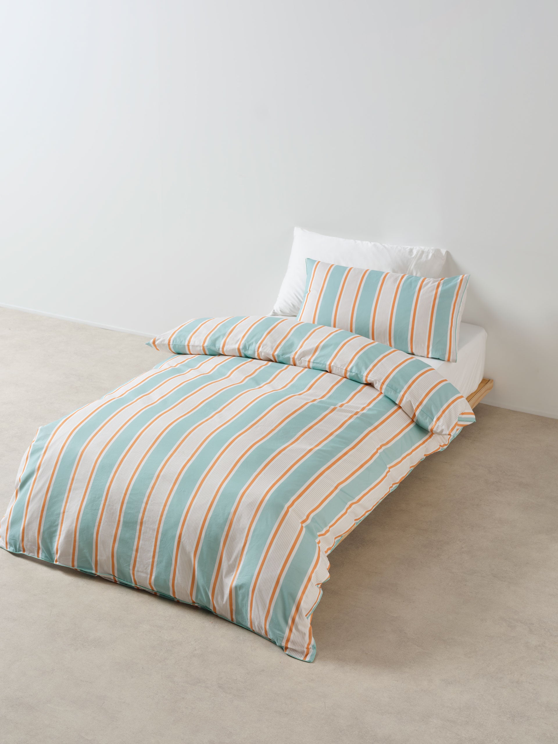 Sailor Stripe Blue Quilt Cover Set