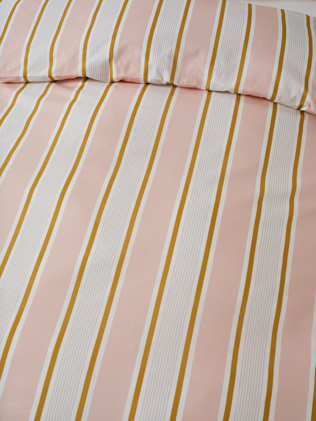 Sailor Stripe Pink Quilt Cover Set