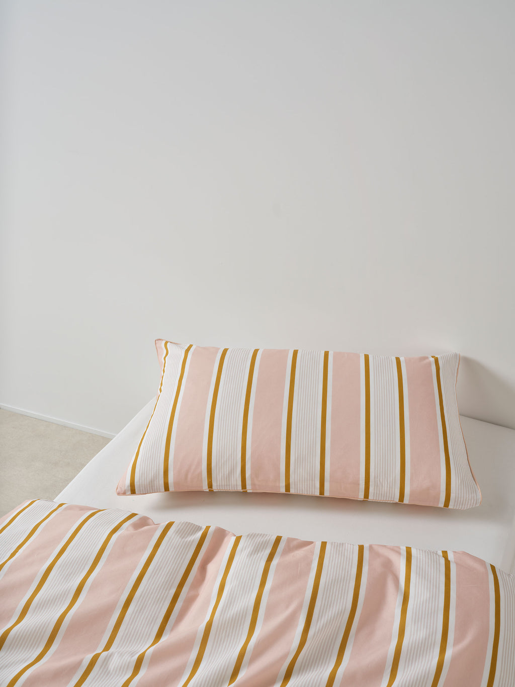 Sailor Stripe Pink Quilt Cover Set