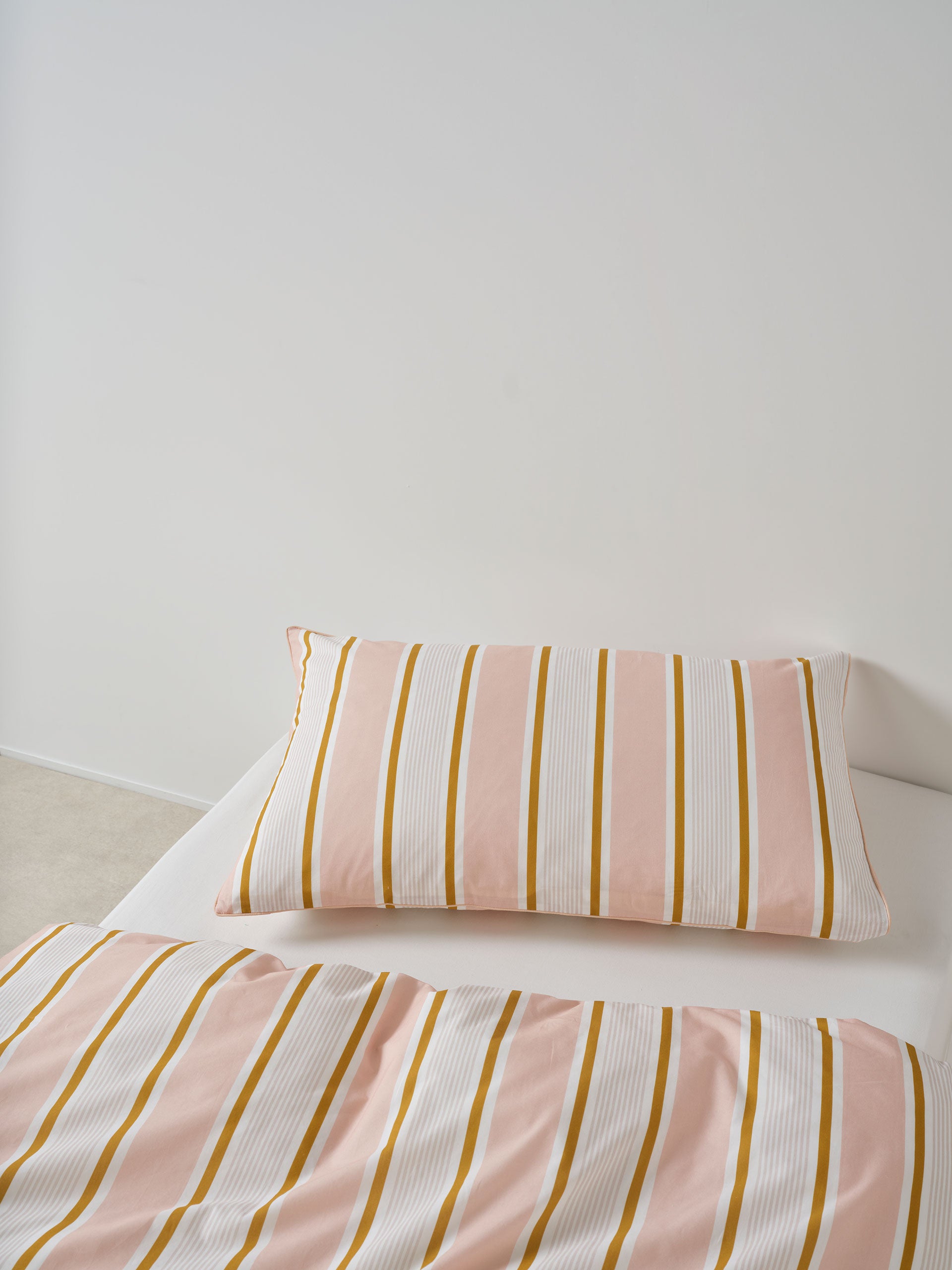 Sailor Stripe Pink Quilt Cover Set
