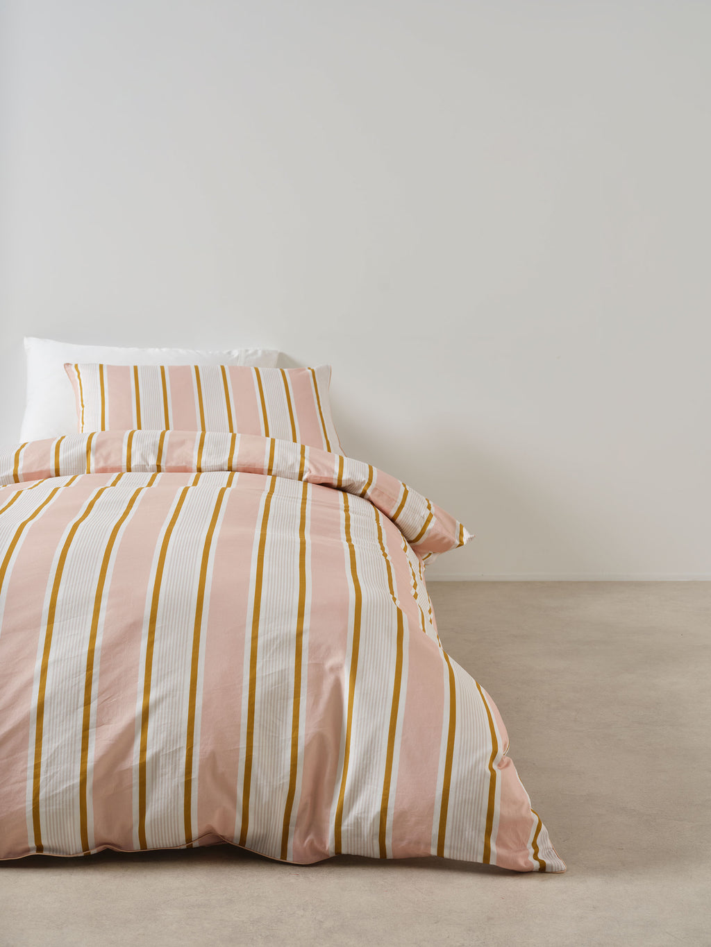 Sailor Stripe Pink Quilt Cover Set