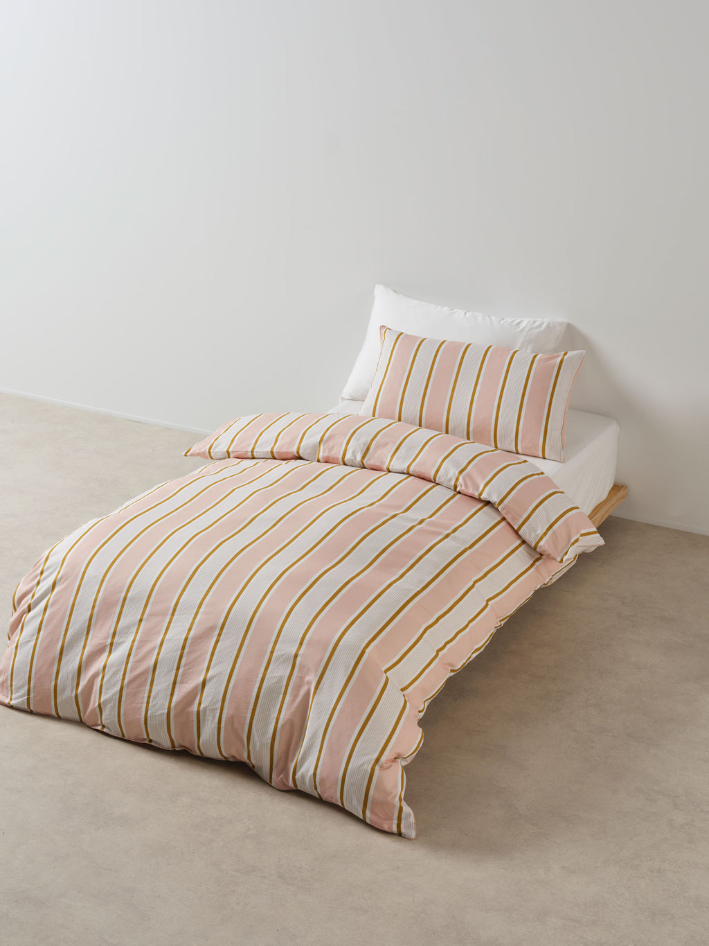 Sailor Stripe Pink Quilt Cover Set