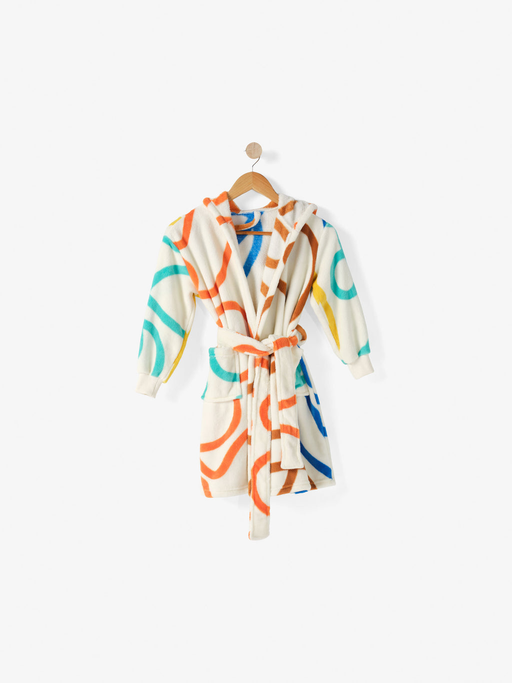 Plush Squiggle Kids Robe