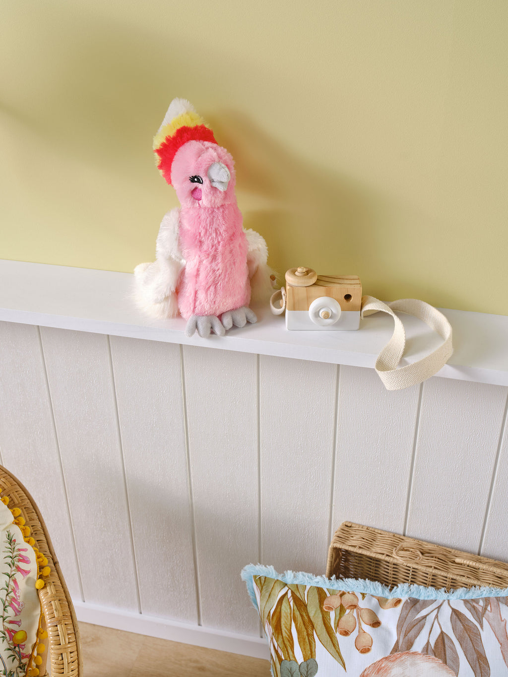 Greta Galah Novelty Cushion