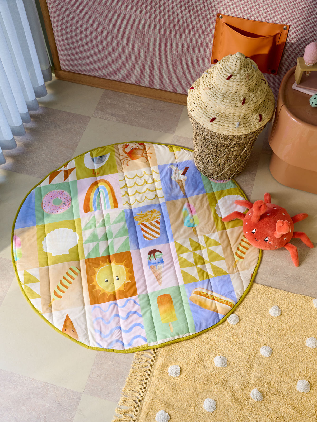 Ice Cream Sundays Play Mat