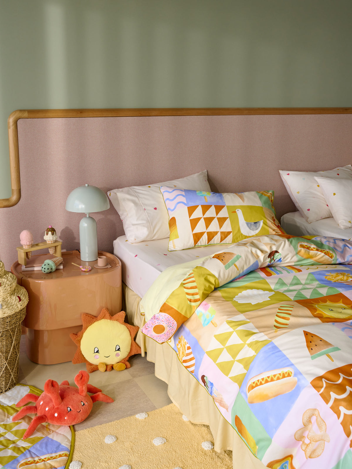 Ice Cream Sundays Quilt Cover Set