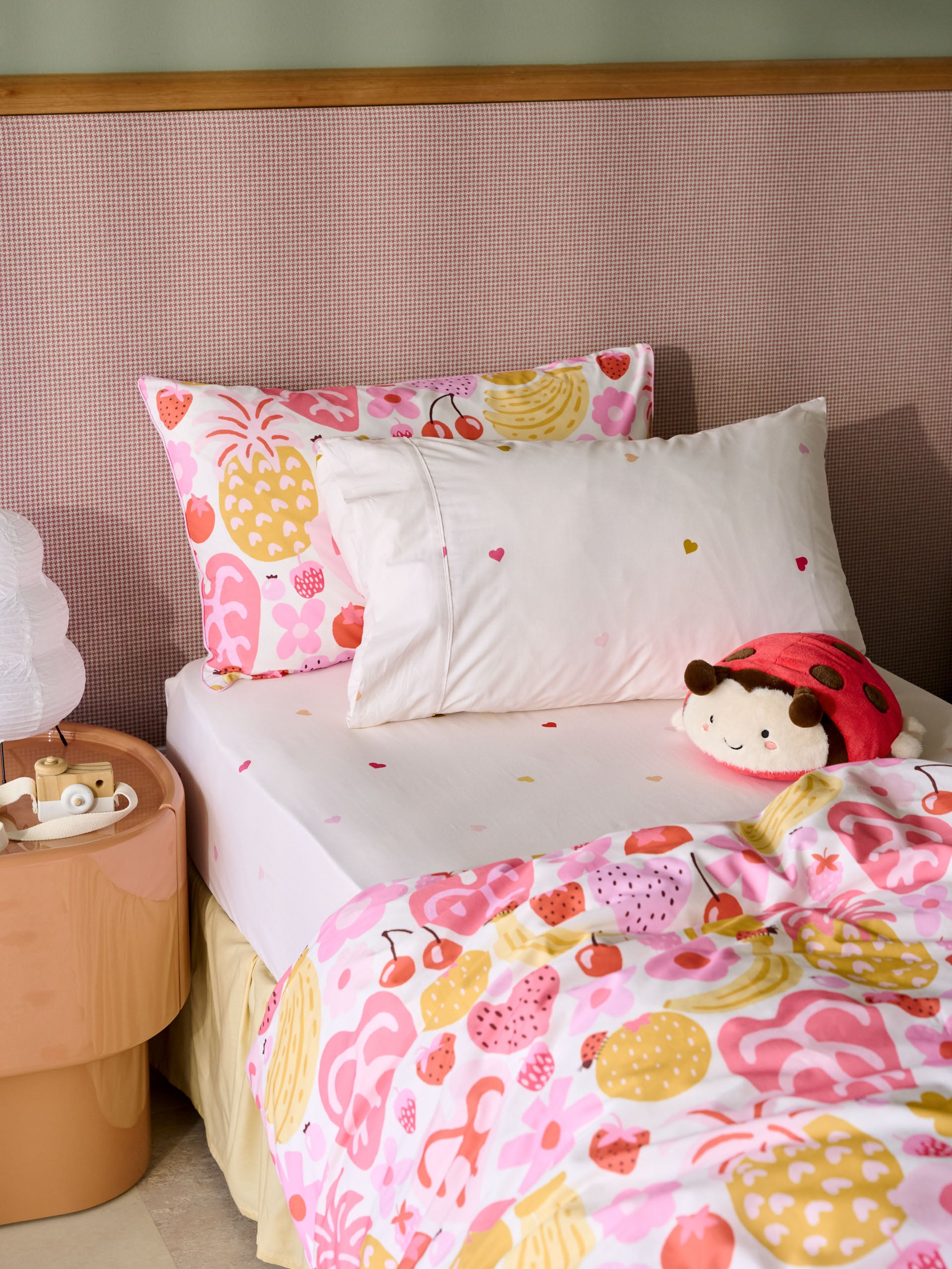 Little Love Fitted Sheet + Pillowcase Set