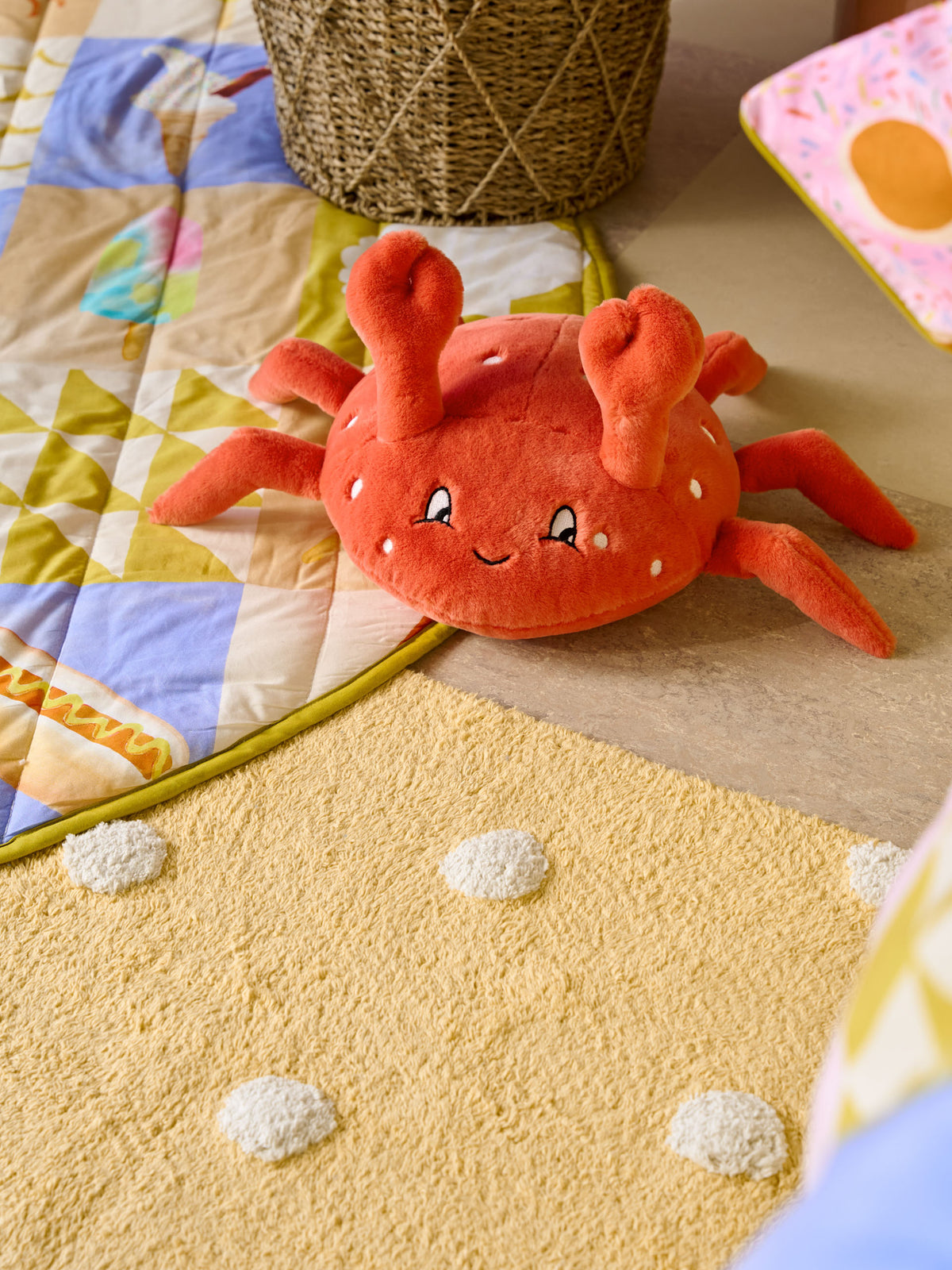 Cain Crab Novelty Cushion