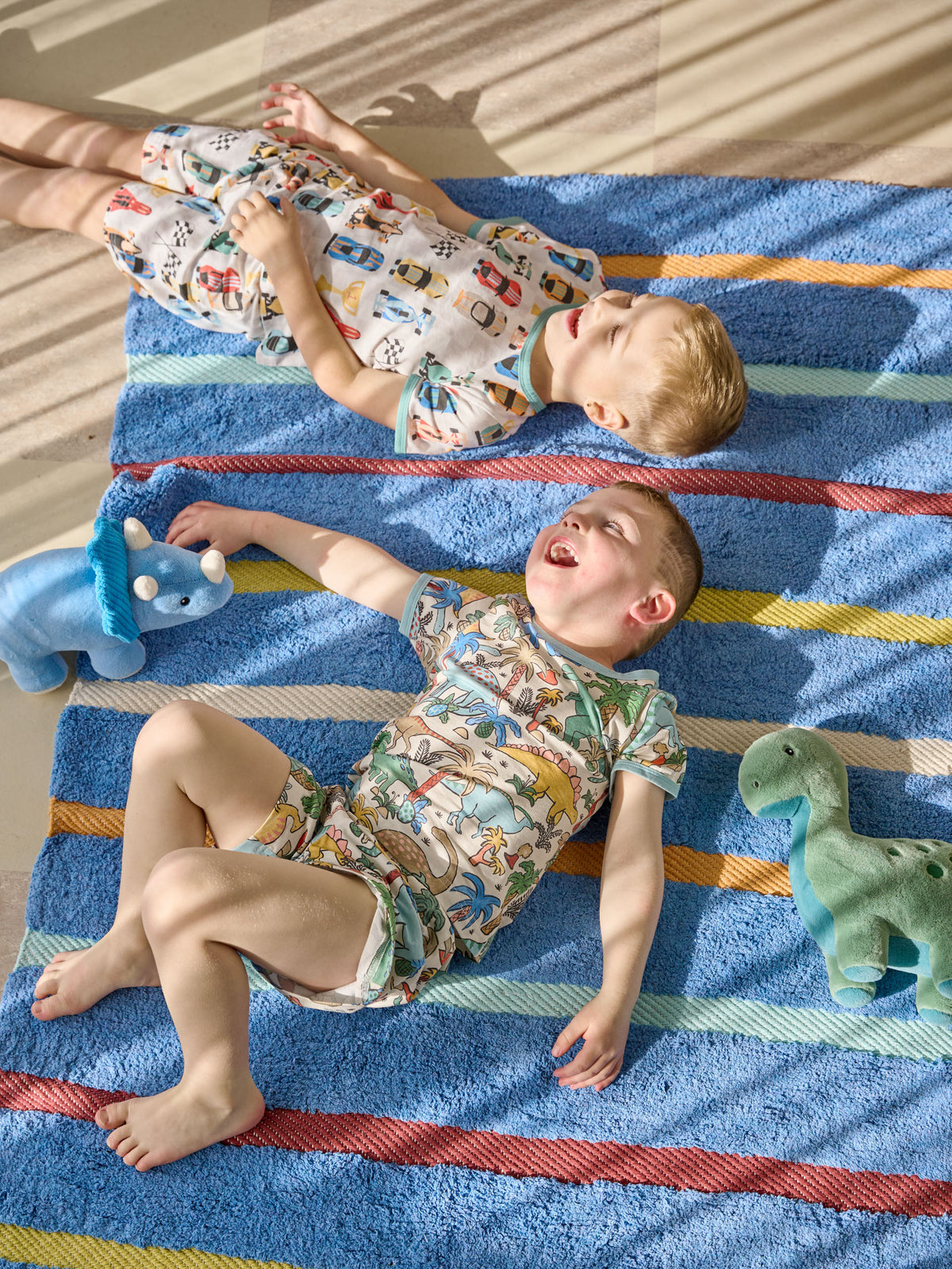 Chopsticks Marine Blue Rug