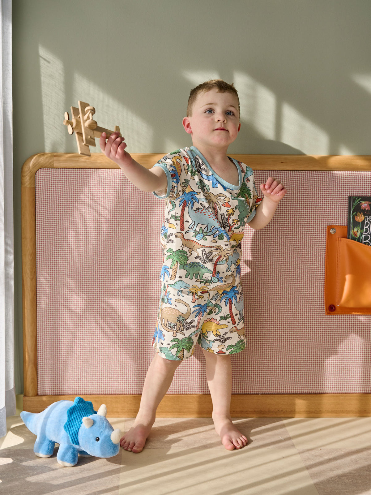 Terence Triceratops Novelty Cushion
