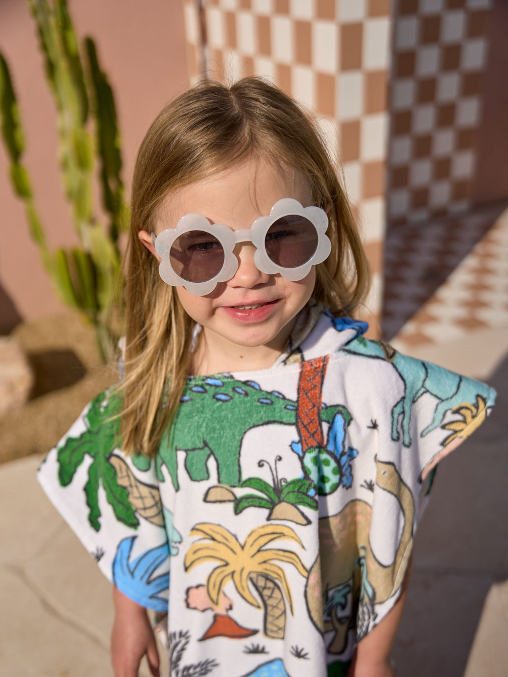 Diehard Dino Beach Poncho