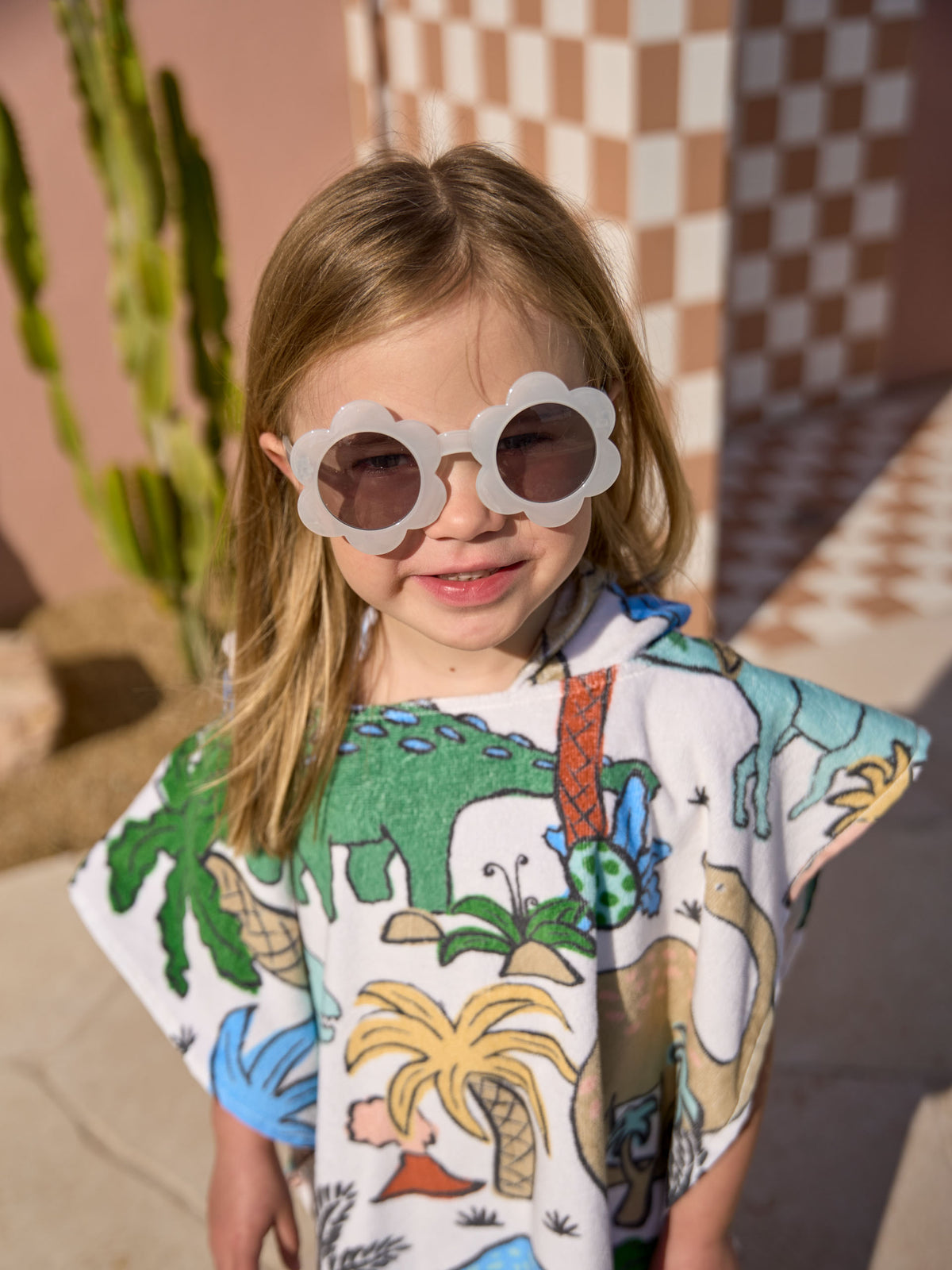 Diehard Dino Beach Poncho
