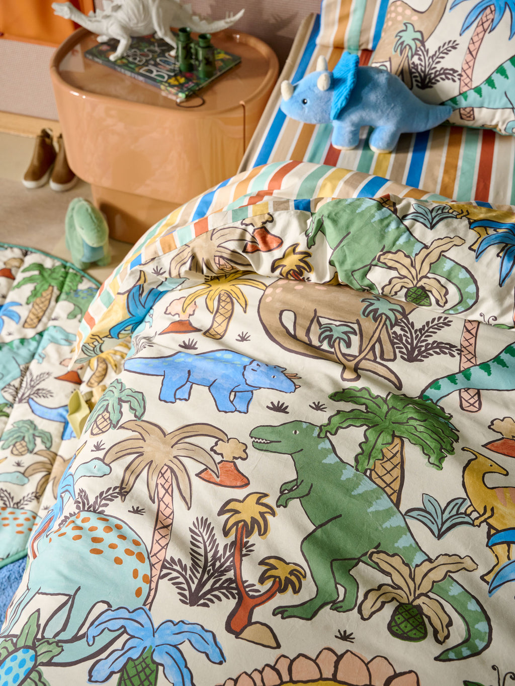 Terence Triceratops Novelty Cushion