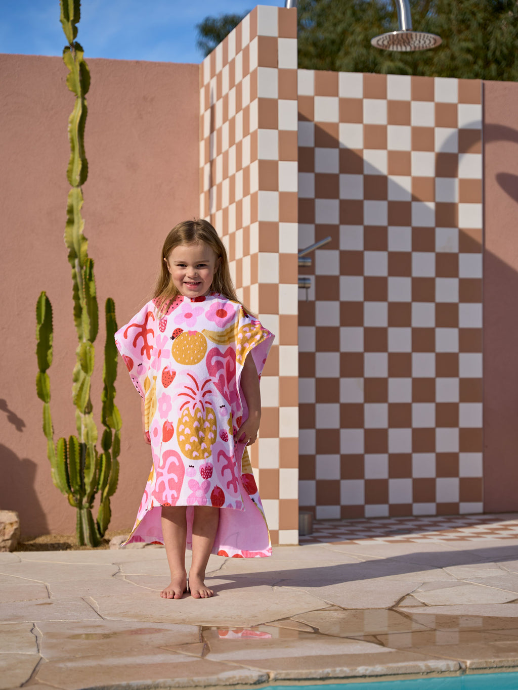 Tutti Frutti Beach Poncho