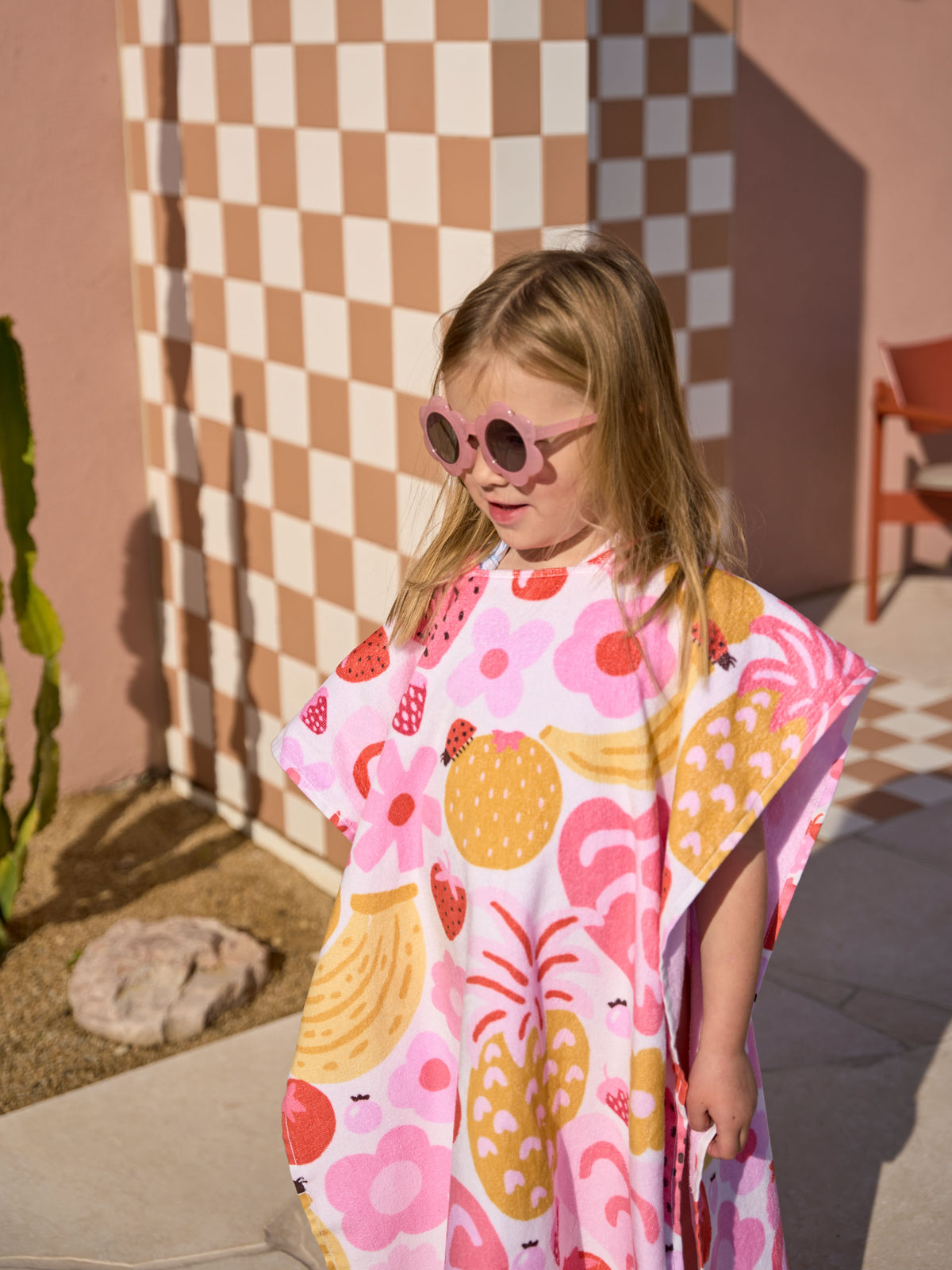 Tutti Frutti Beach Poncho