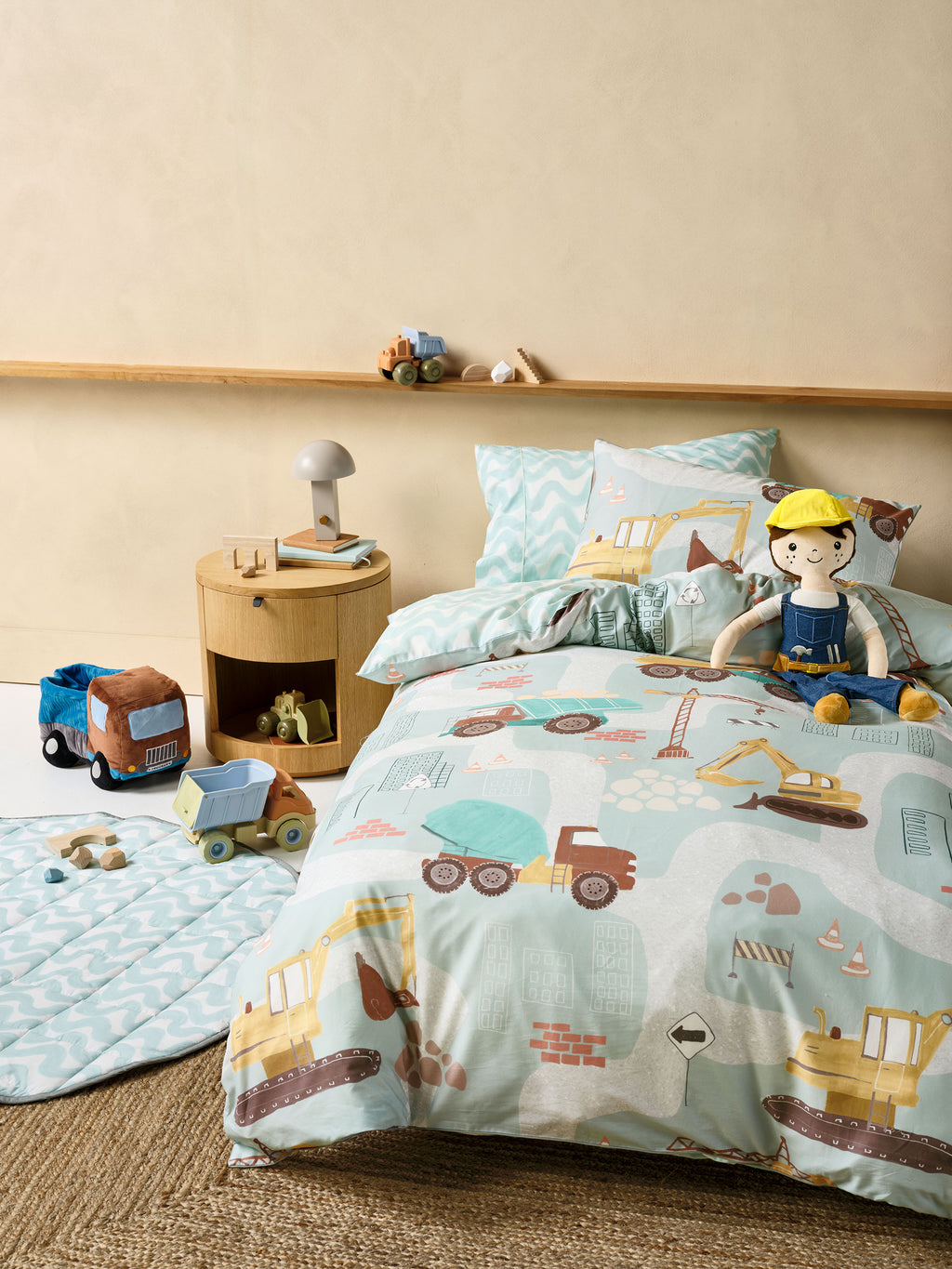 Eddie the Tradie Novelty Cushion