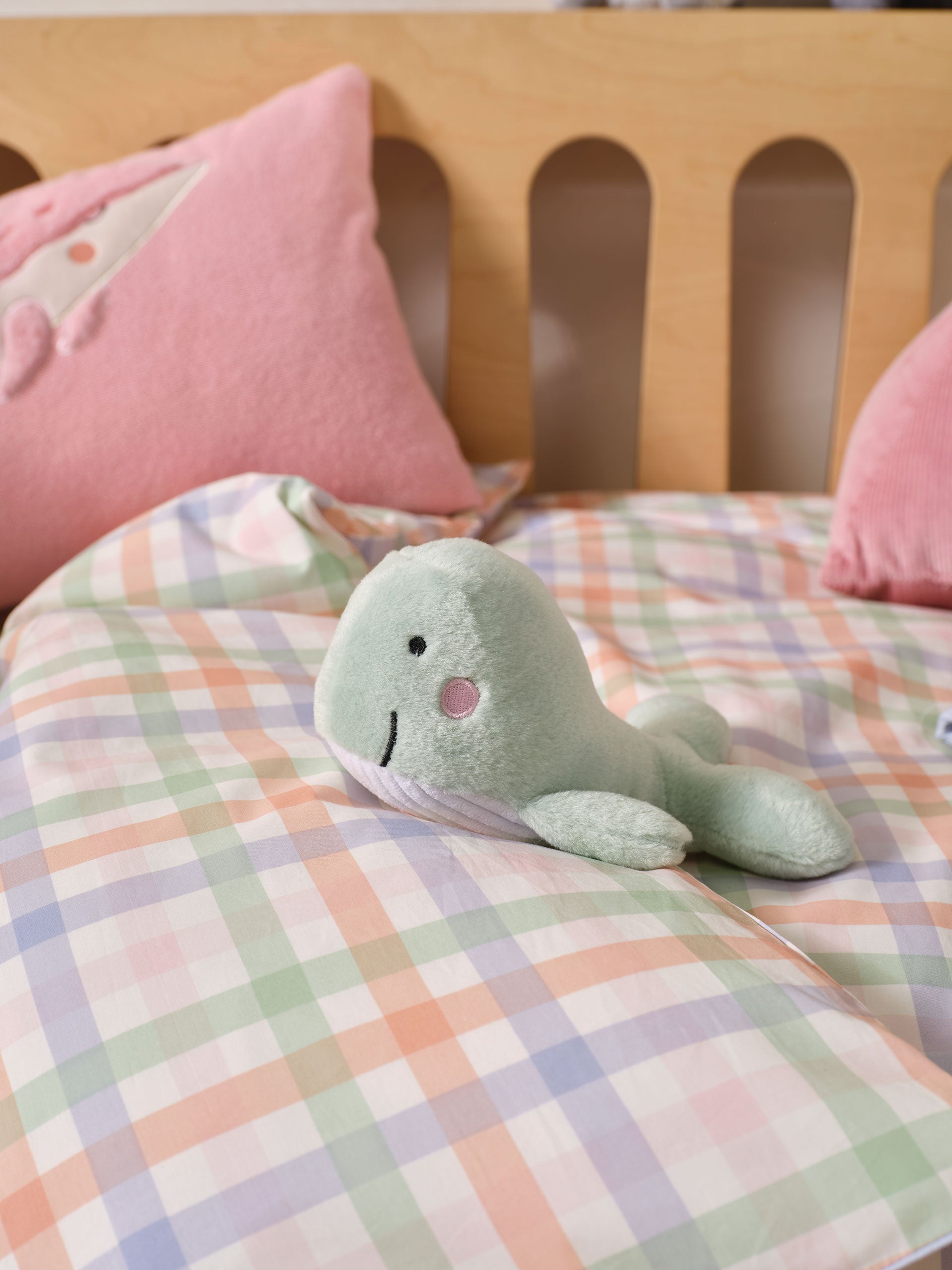 Wesley Whale Novelty Cushion