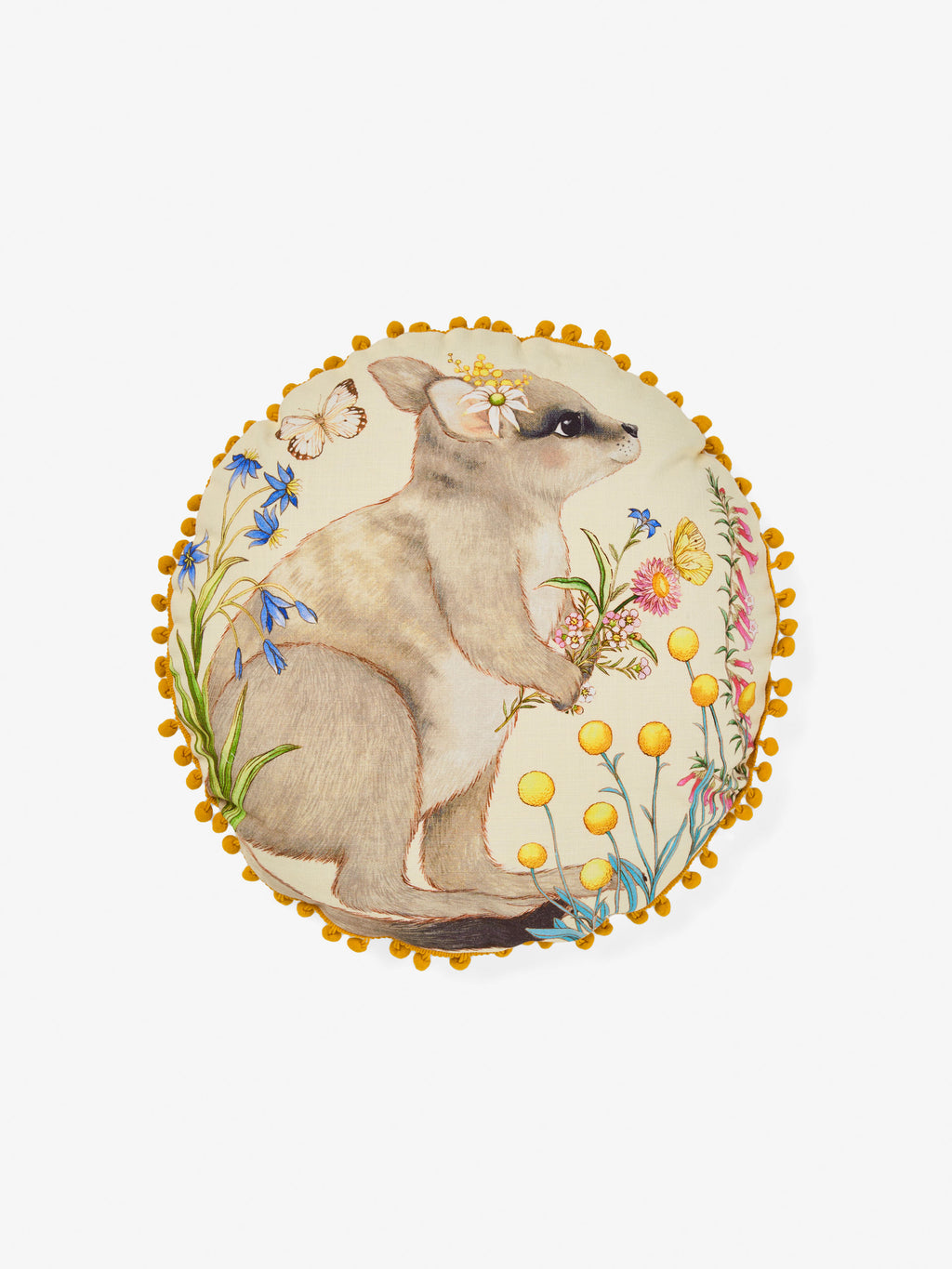 Wilma Wallaby Cushion 40cm Round