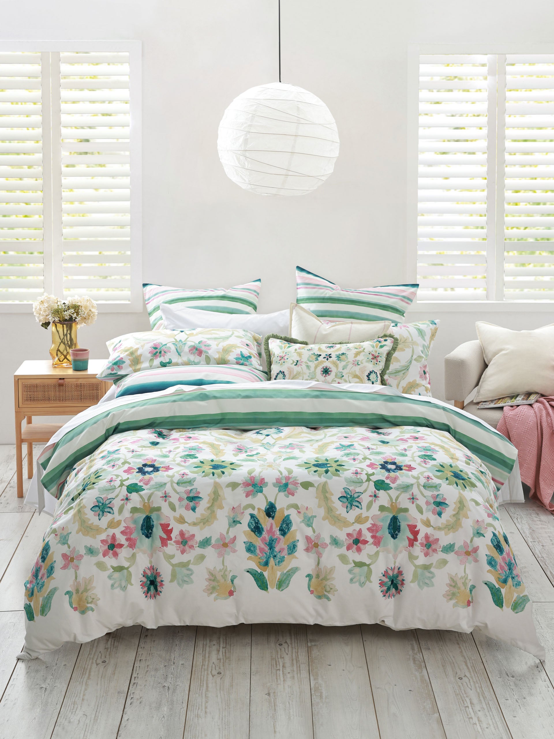 Freya Quilt Cover Set