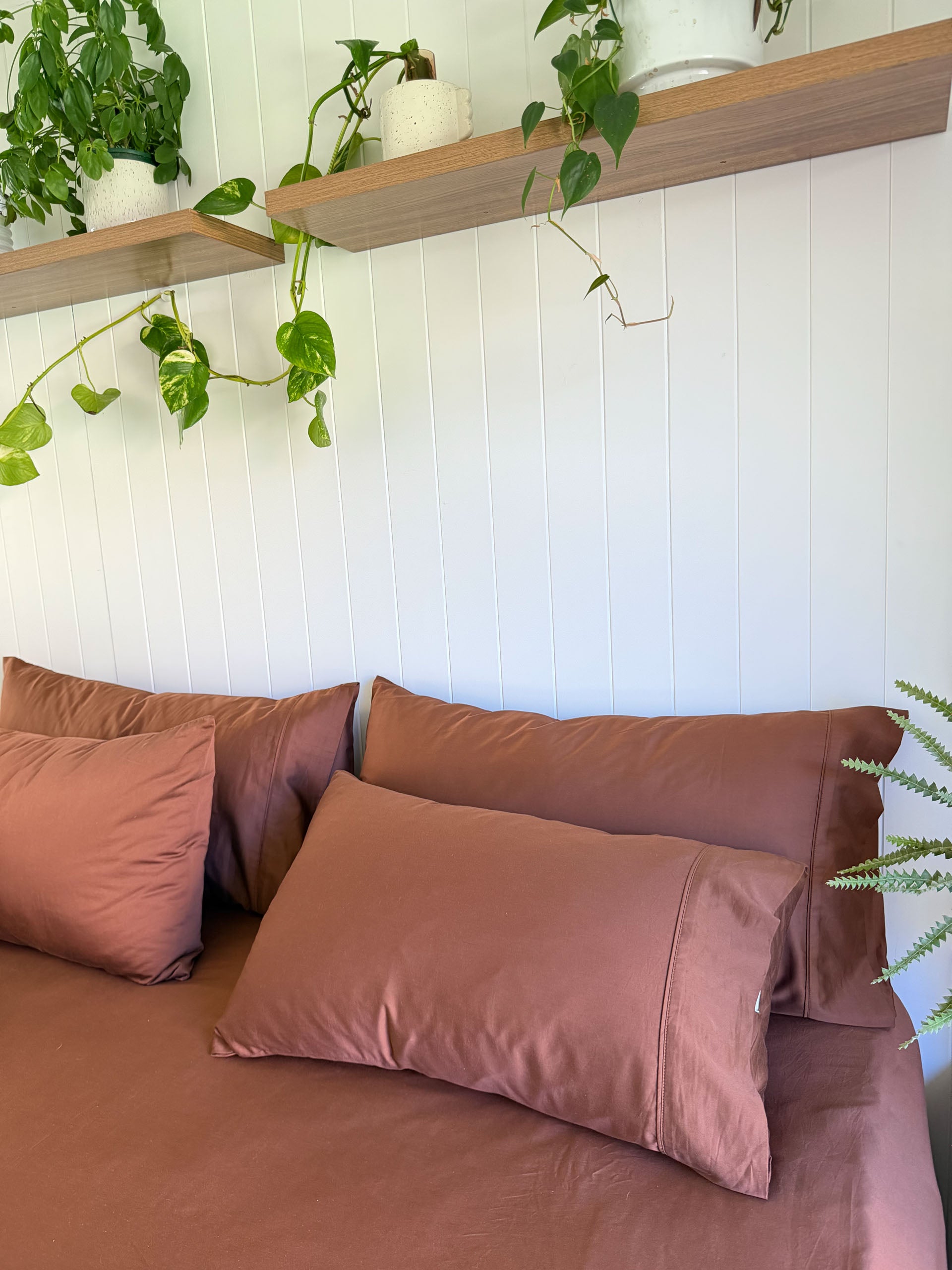 Nara Chocolate Standard Pillowcase