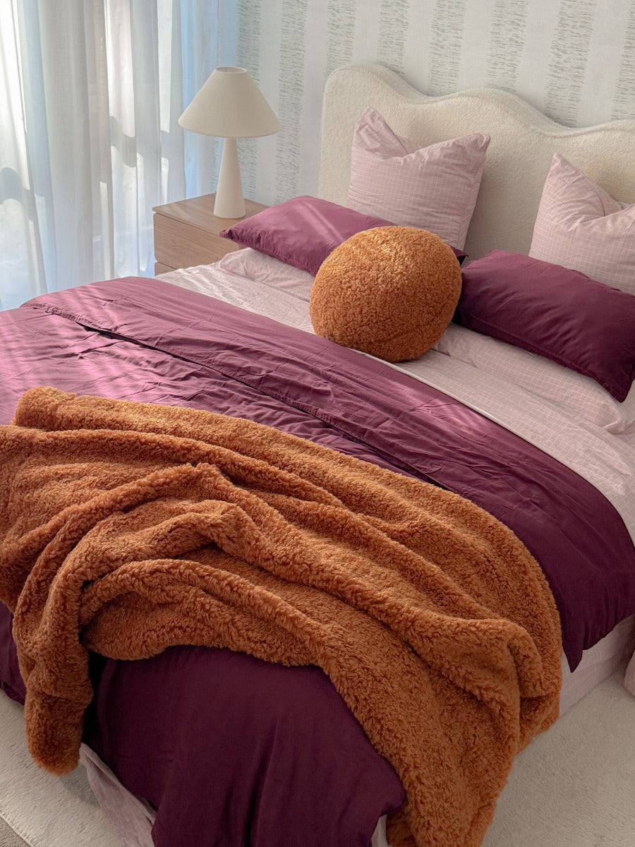 Shetland Cinnamon Cushion 43cm Round