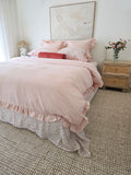 Vintage Ruffle Ballet Quilt Cover Set