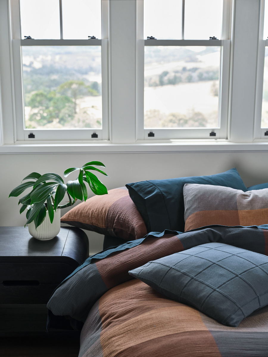 Walter Indigo Cushion 48x48cm