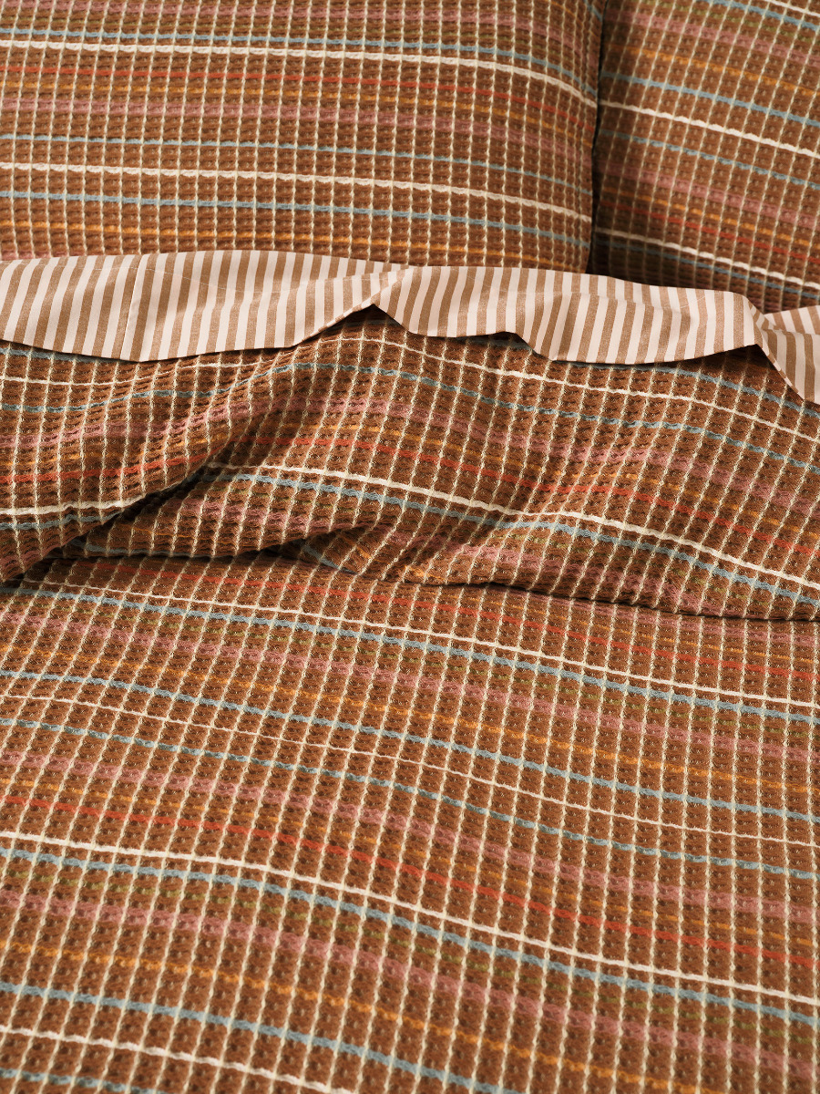 Dana Cinnamon Quilt Cover Set