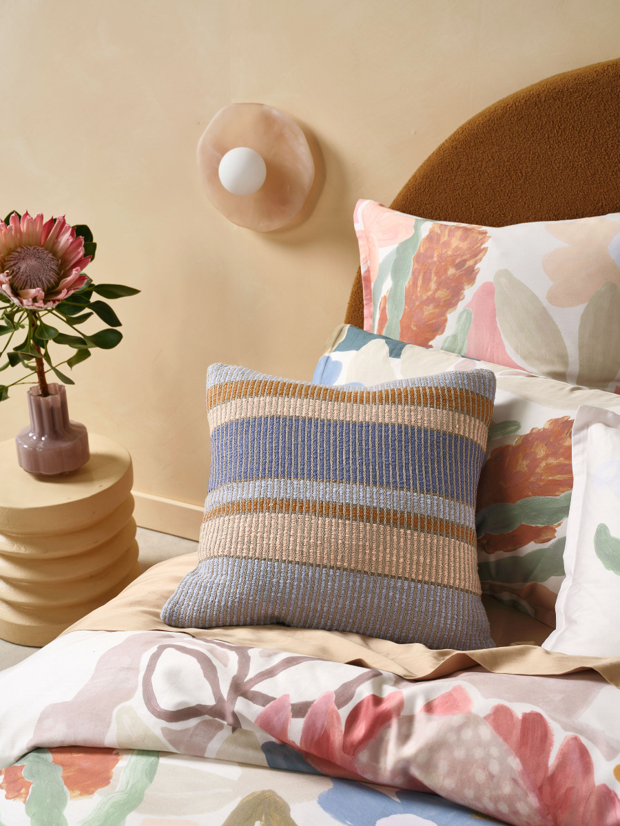 Leighton Chambray Cushion 48x48cm