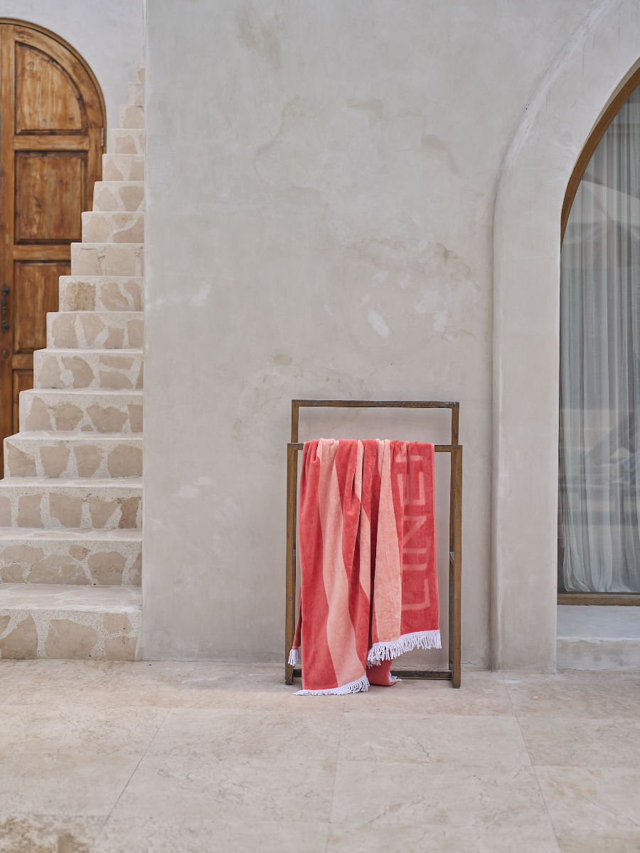 Linen House Coral Beach Towel