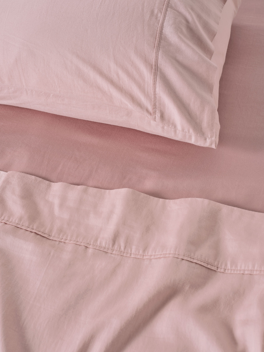 Surf Wash Dusty Rose Sheet Set