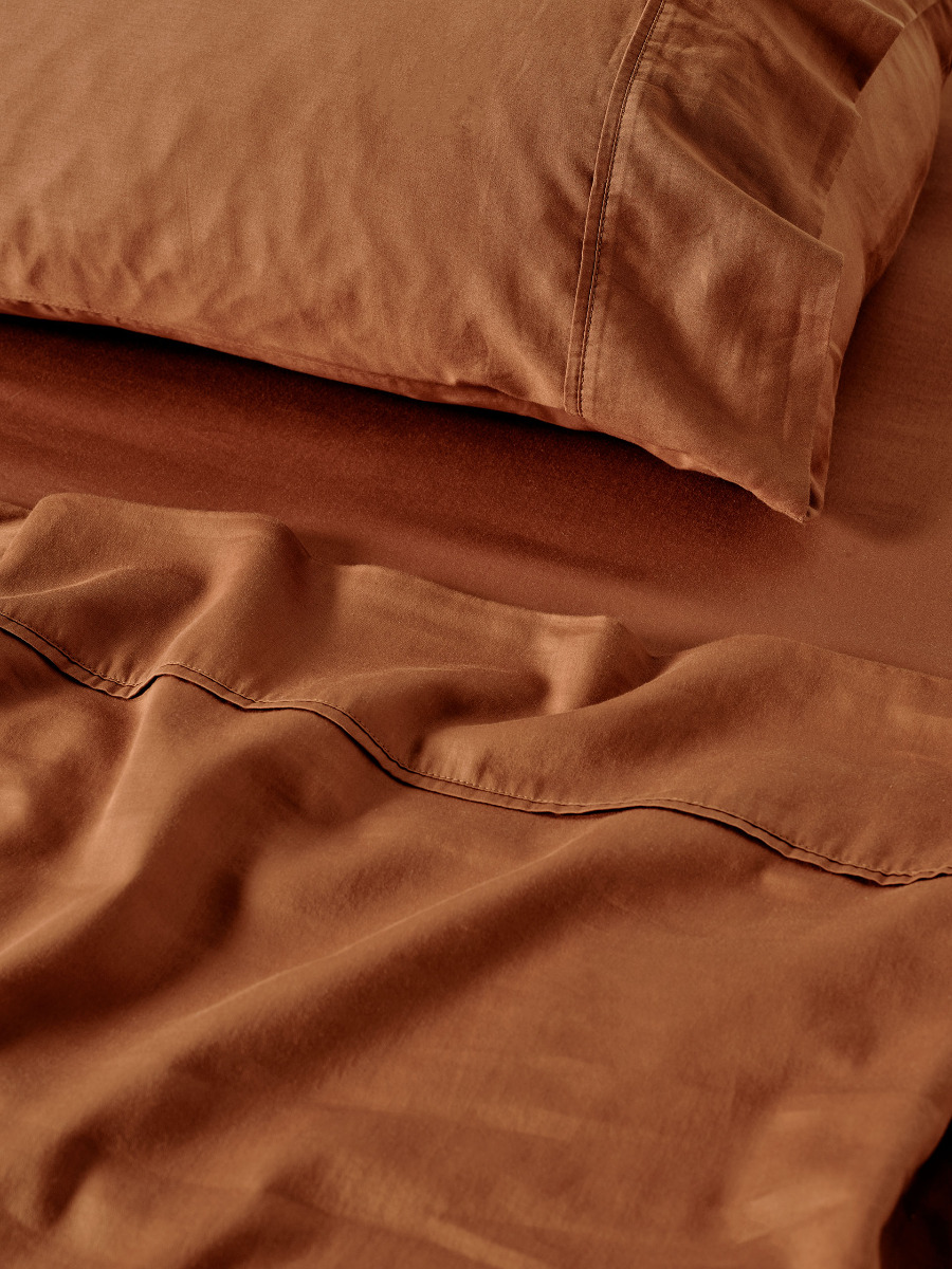 Surf Wash Rust Sheet Set