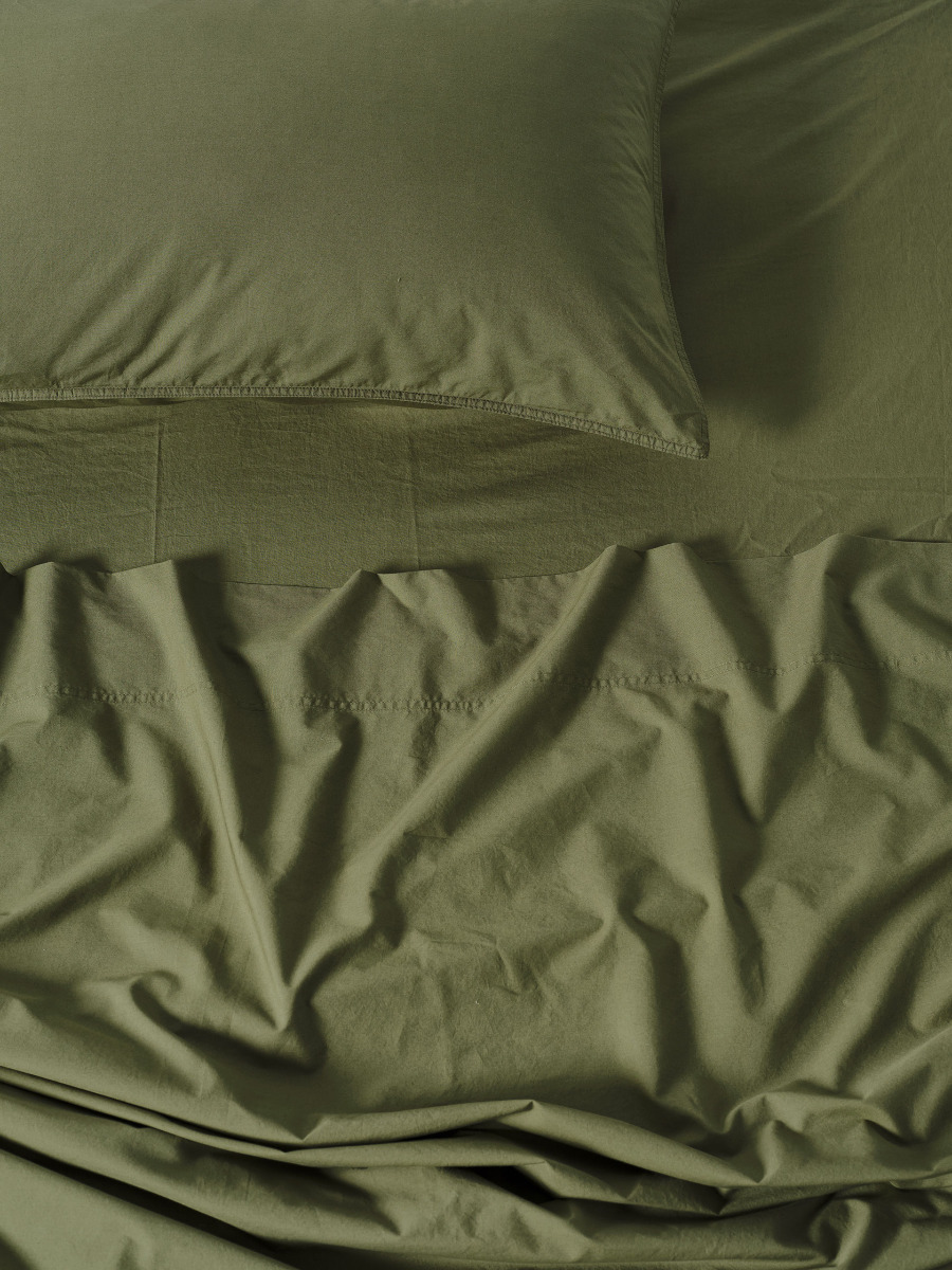 Terra Olive Sheet Set