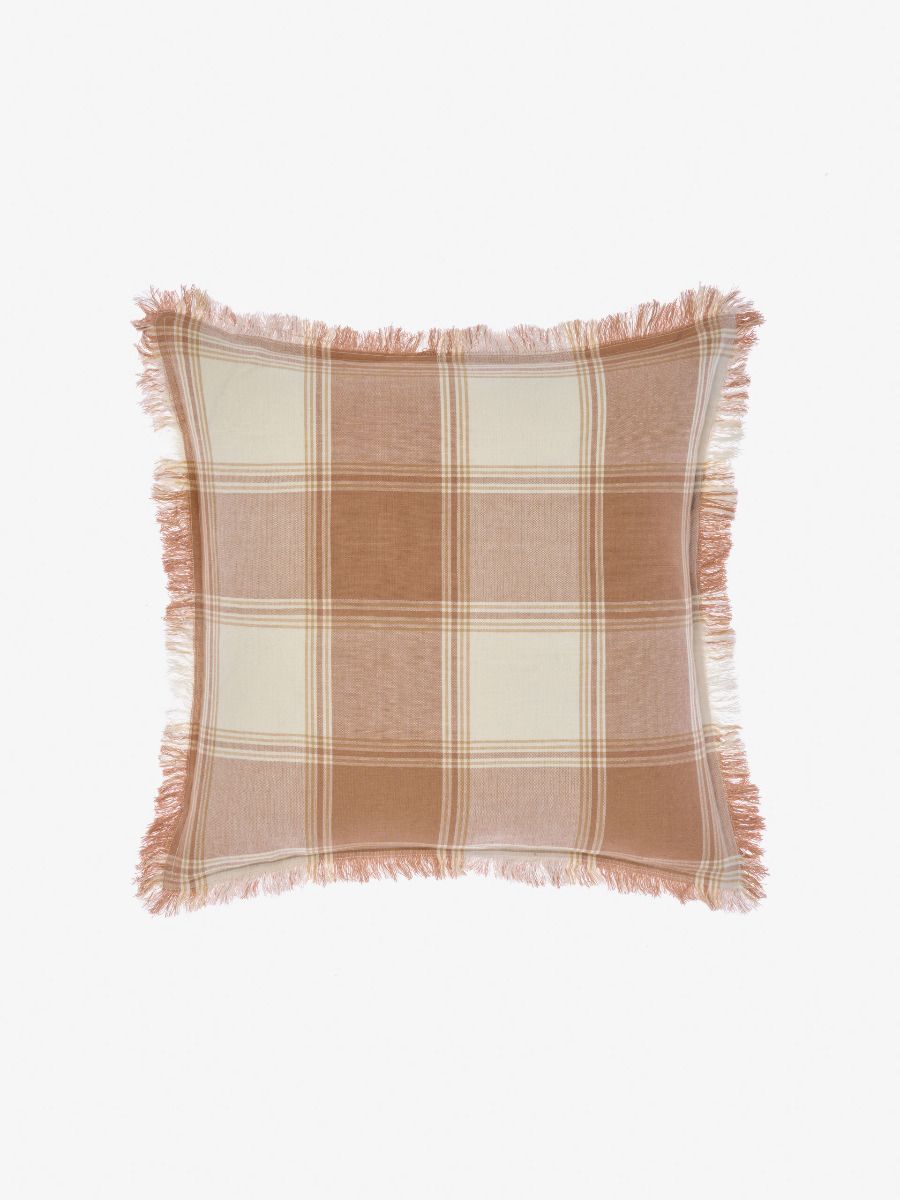 Evelina Nutmeg Cushion 50x50cm 