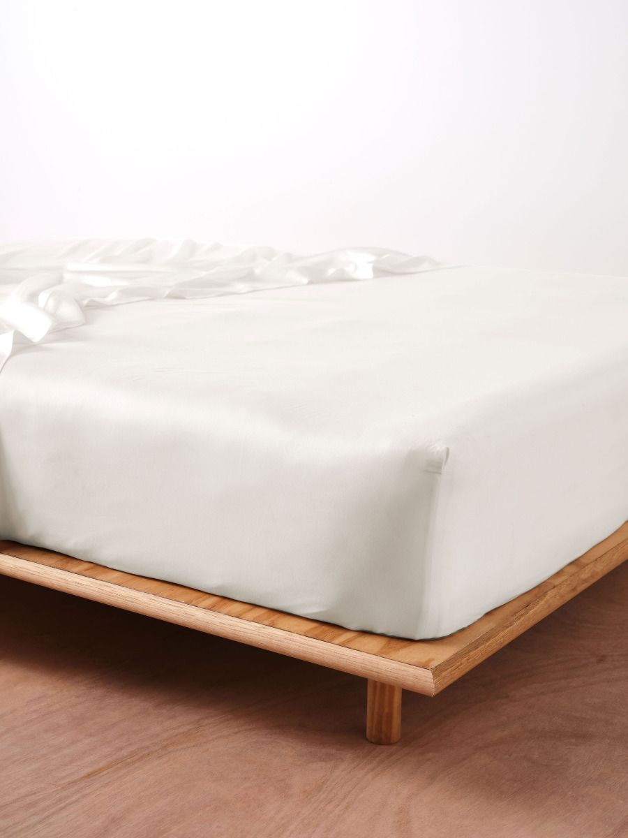 Haven White Fitted Sheet