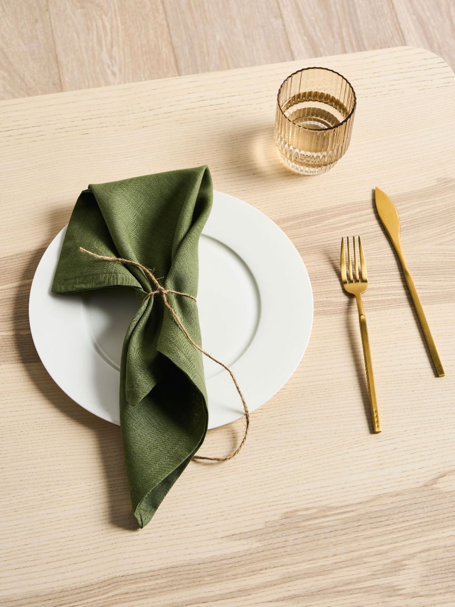 Nimes Moss 4-Piece Napkin Set