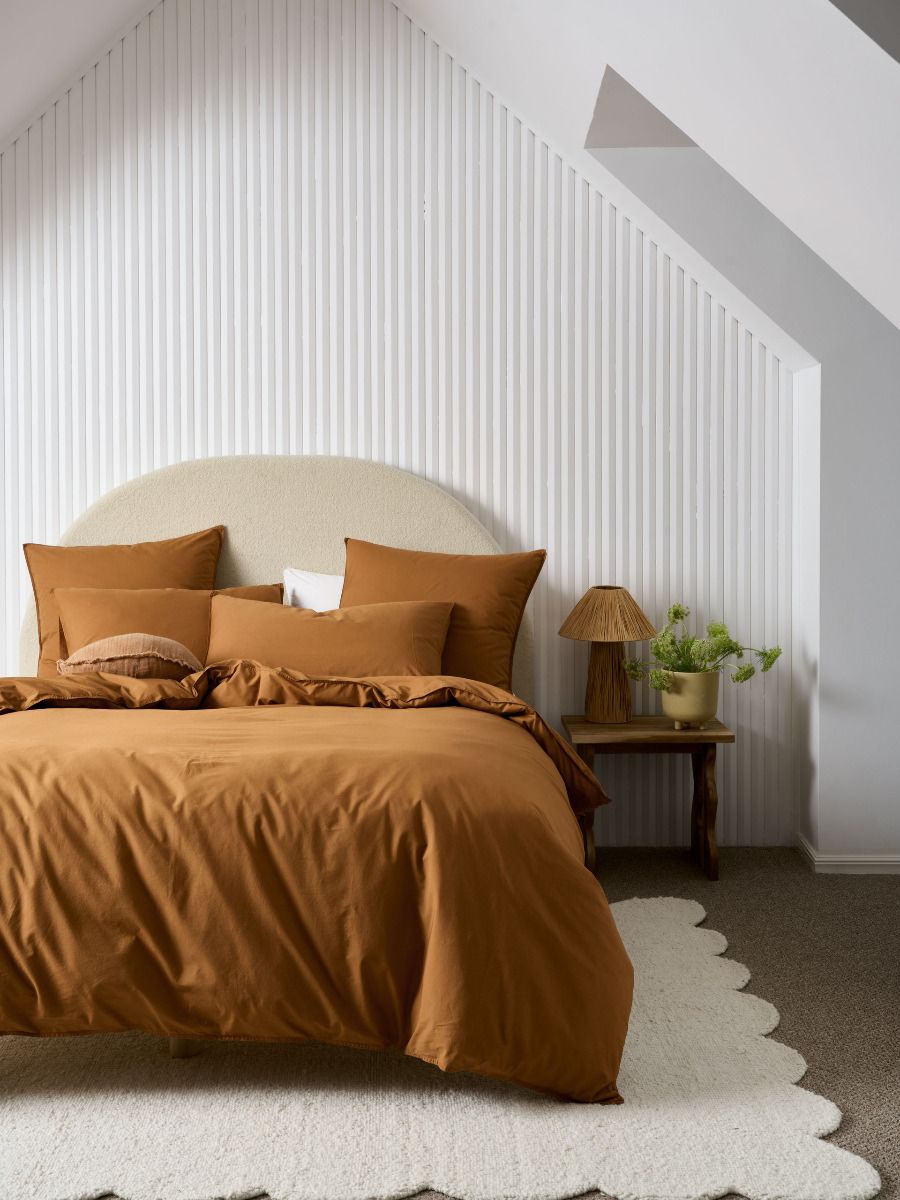 Terra Cinnamon Quilt Cover Set