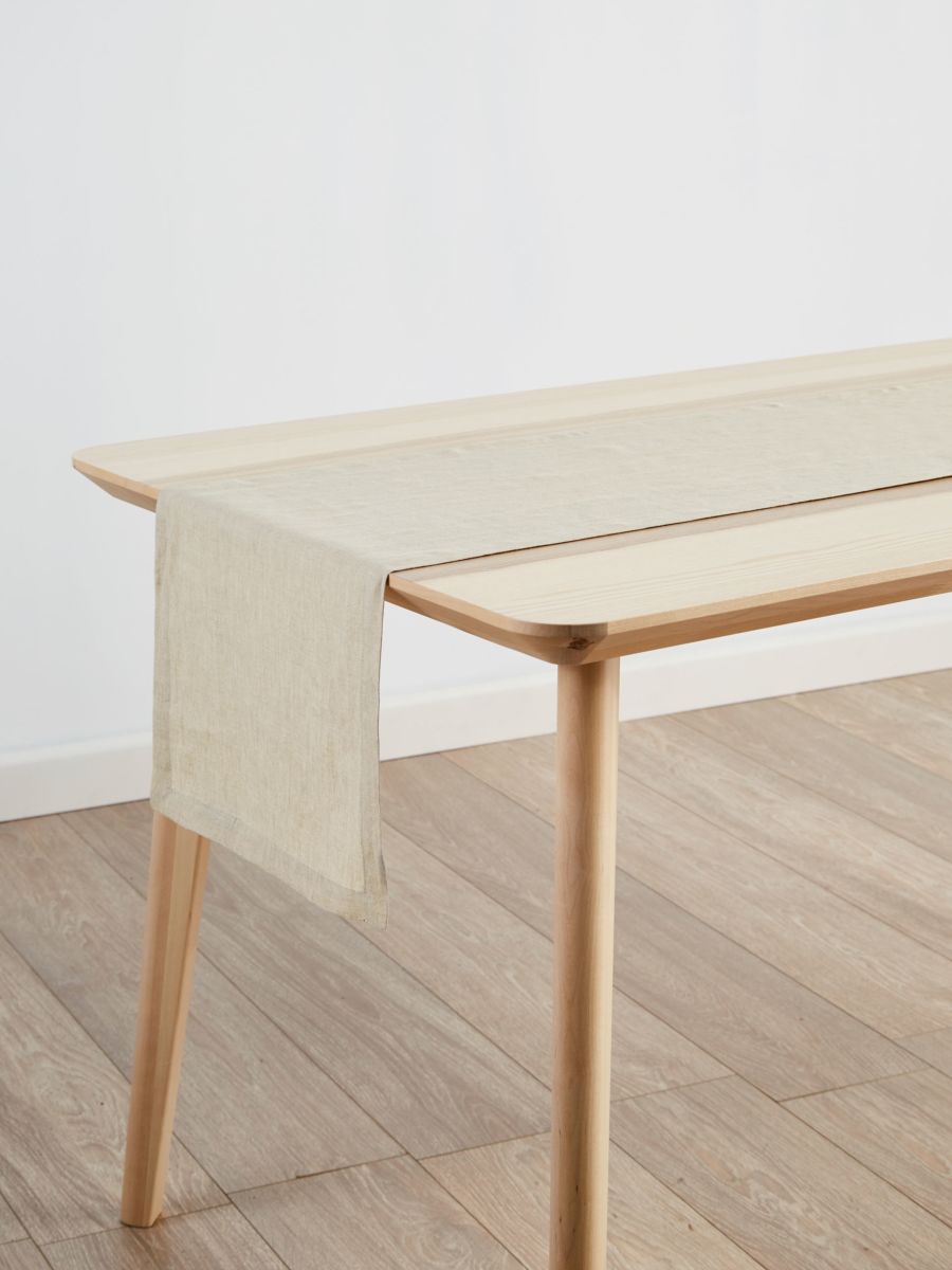 Nimes Natural Table Runner