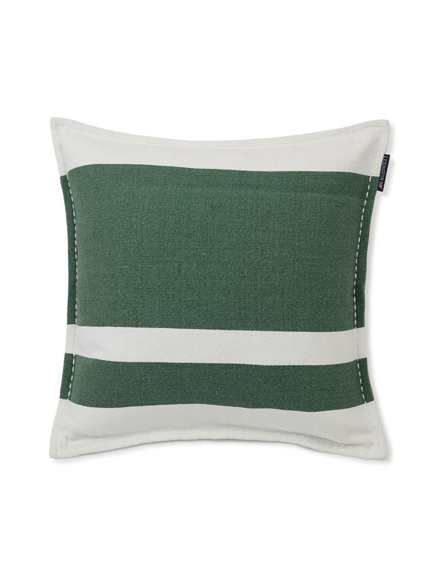 Irregular Striped Green Cushion 50x50cm
